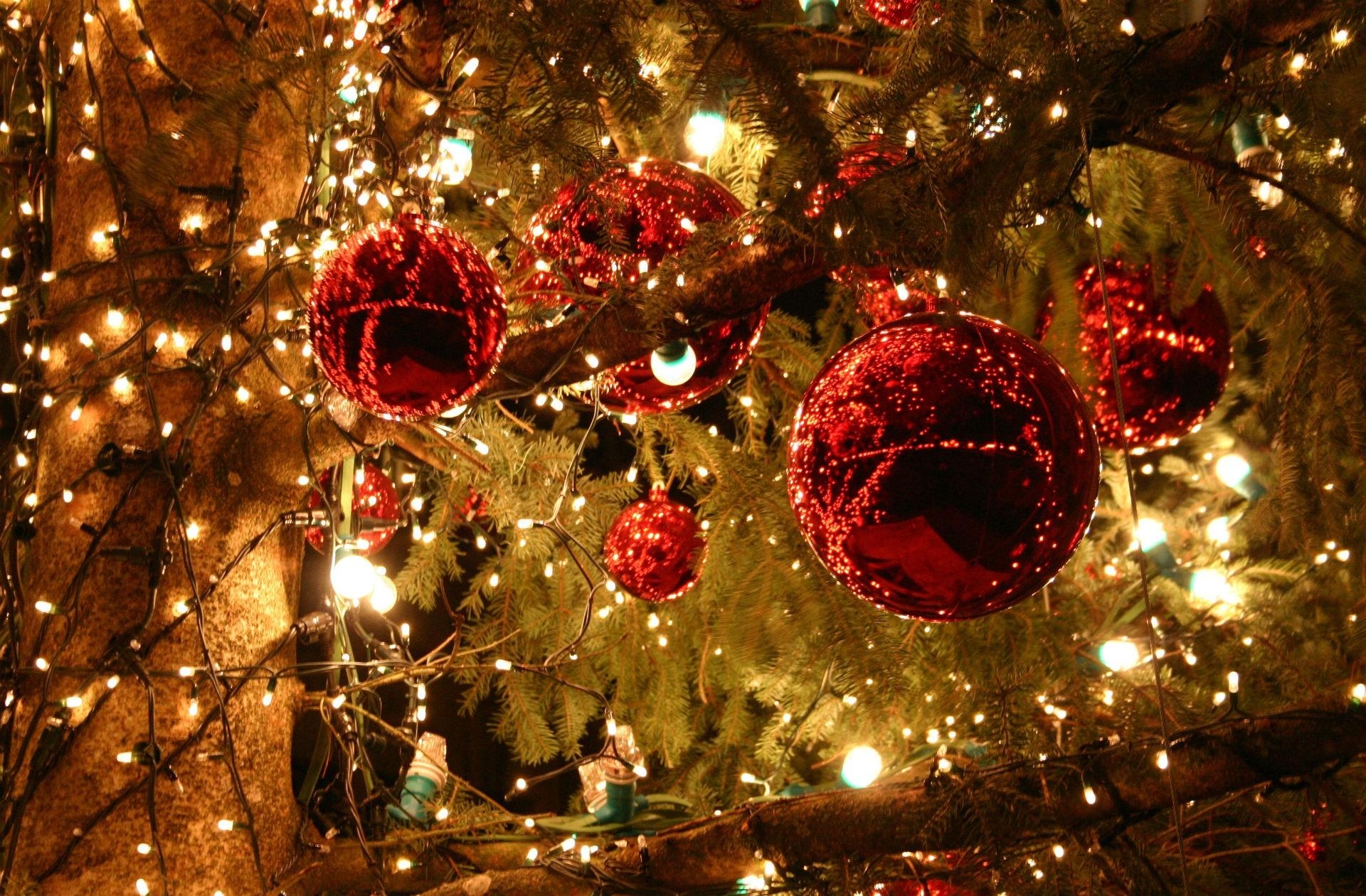 Free HD christmas decorations, holidays, branches, needles, christmas tree toys, garland