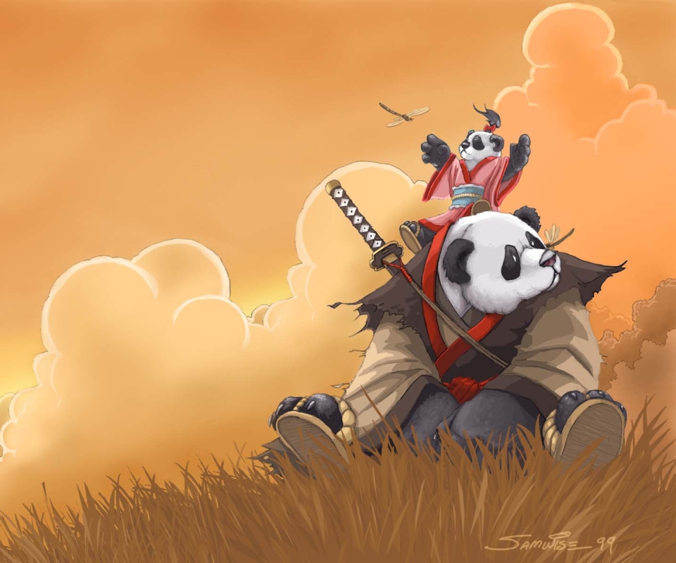 Free download wallpaper Fantasy, Samurai on your PC desktop