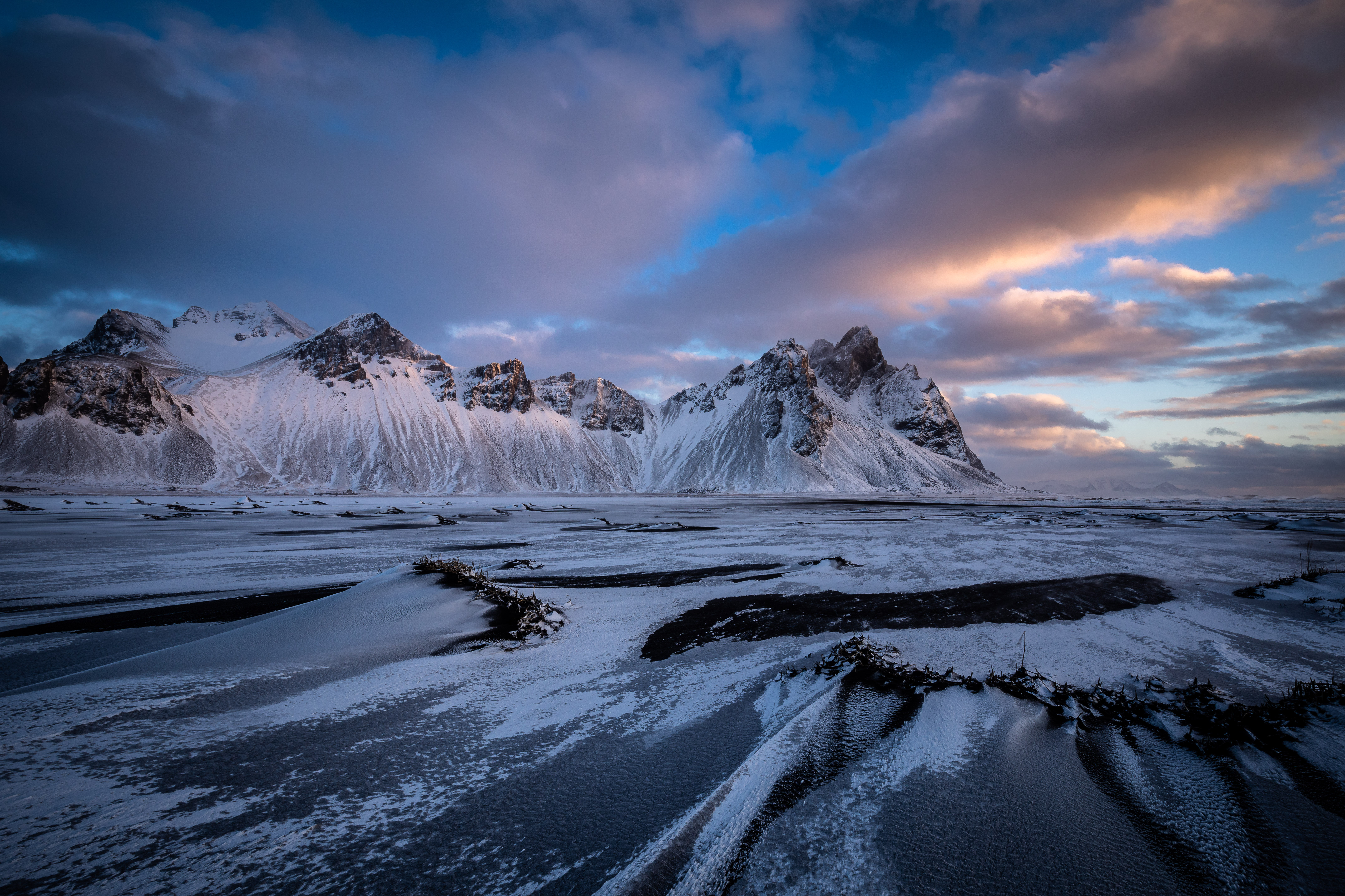 Descarga gratis la imagen Montañas, Montaña, Islandia, Tierra/naturaleza, Vestrahorn en el escritorio de tu PC