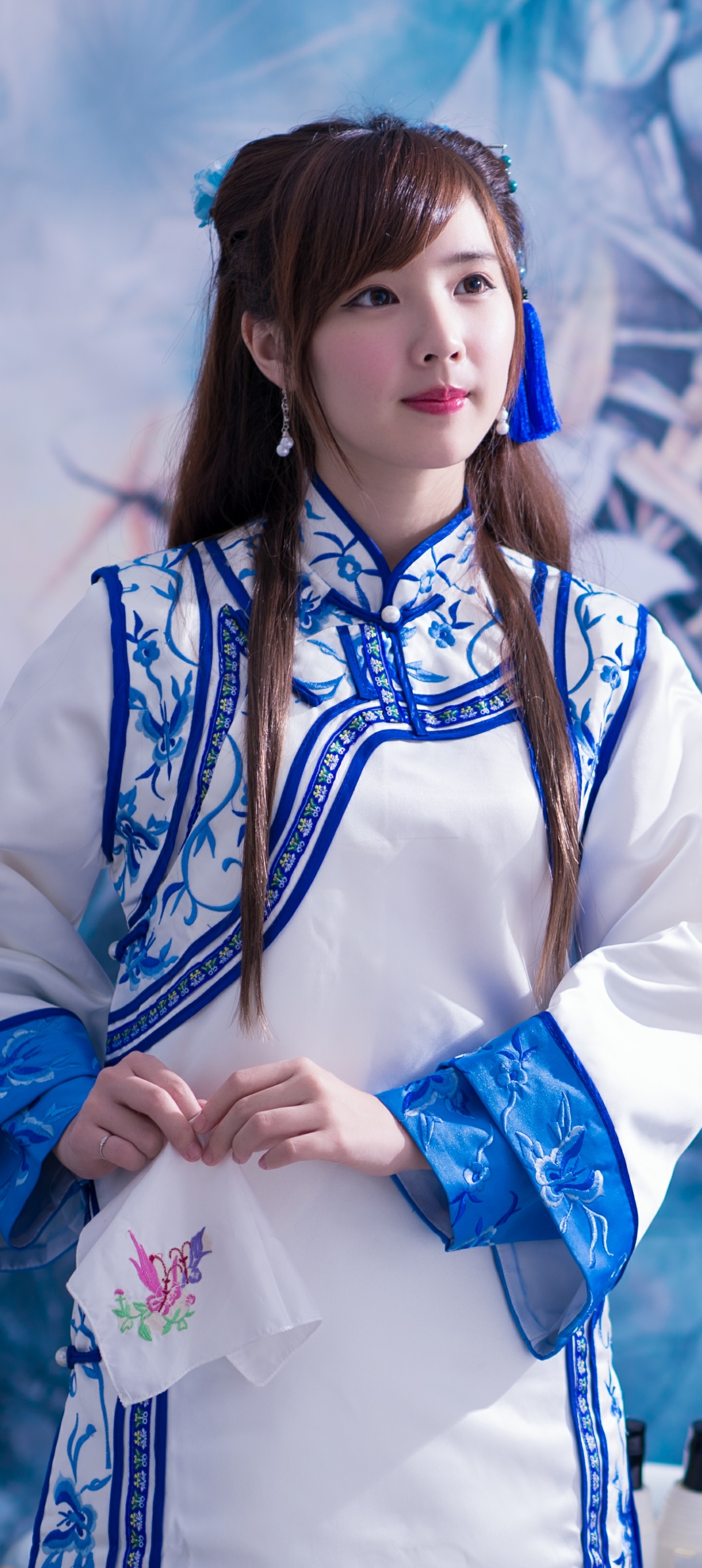 Download mobile wallpaper Model, Women, Asian, Taiwanese, Traditional Costume, Yu Chen Zheng for free.