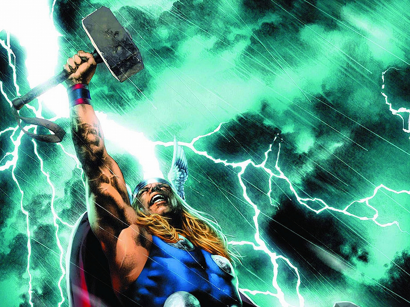 Baixar papel de parede para celular de História Em Quadrinhos, Thor gratuito.