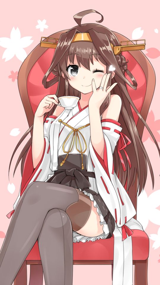 Download mobile wallpaper Anime, Kantai Collection, Kongou (Kancolle) for free.