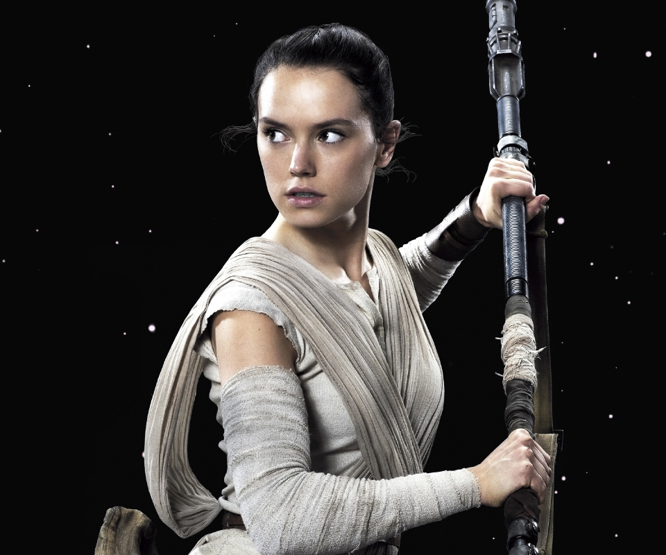 Download mobile wallpaper Star Wars, Movie, Star Wars Episode Vii: The Force Awakens, Daisy Ridley, Rey (Star Wars) for free.