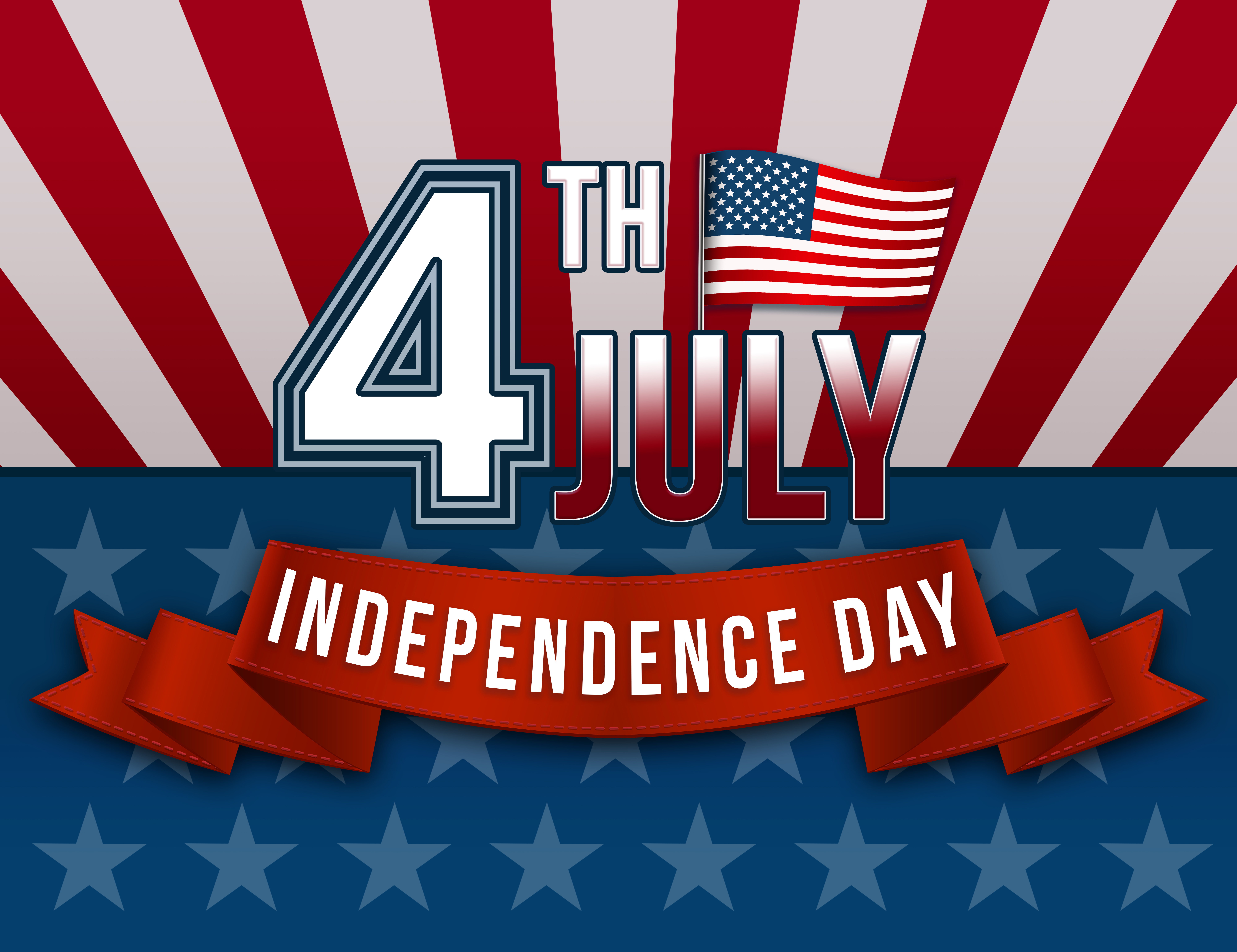 無料モバイル壁紙ホリデー, アメリカの国旗, 7月4日をダウンロードします。