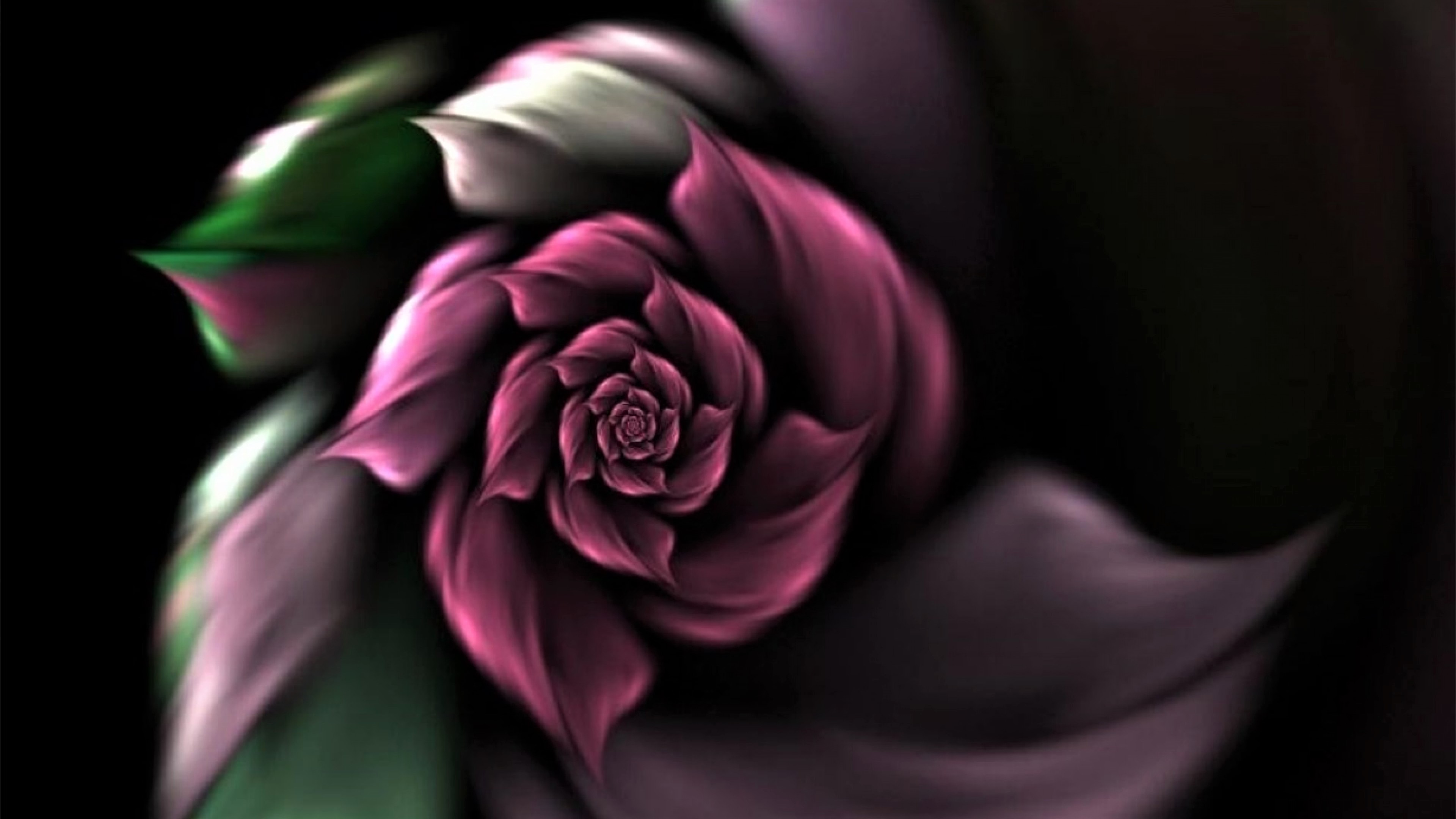 Descarga gratis la imagen Violeta, Flor, Artístico, Fractales en el escritorio de tu PC