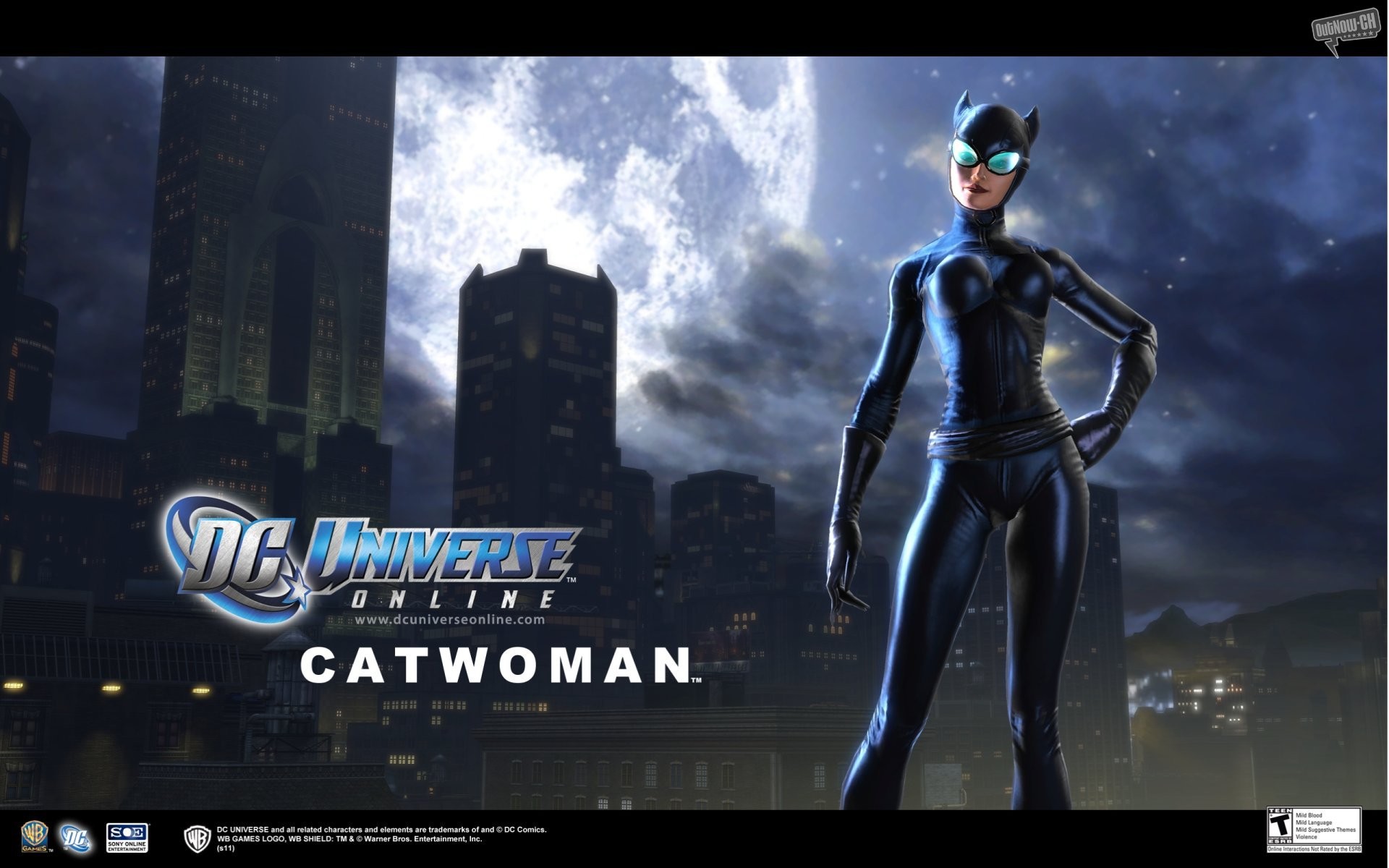 catwoman, video game, dc universe online