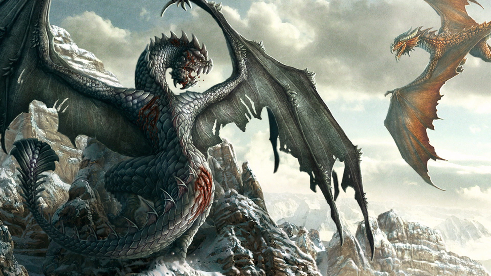 Free download wallpaper Fantasy, Dragon on your PC desktop