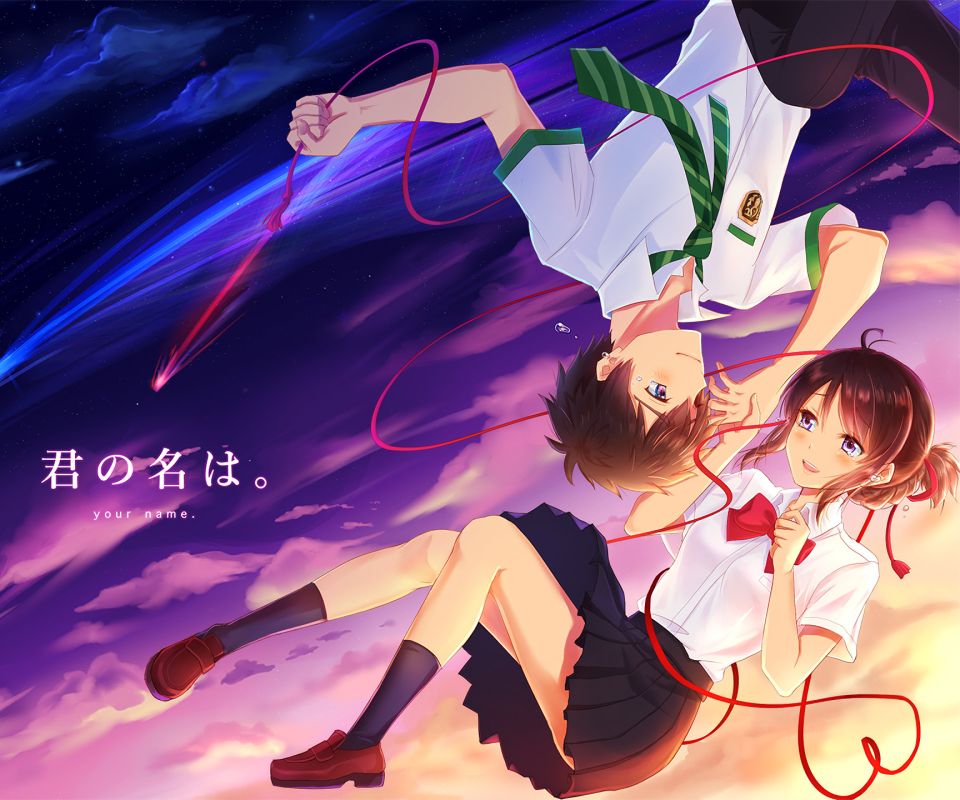 Baixe gratuitamente a imagem Anime, Your Name, Kimi No Na Wa, Mitsuha Miyamizu, Taki Tachibana na área de trabalho do seu PC