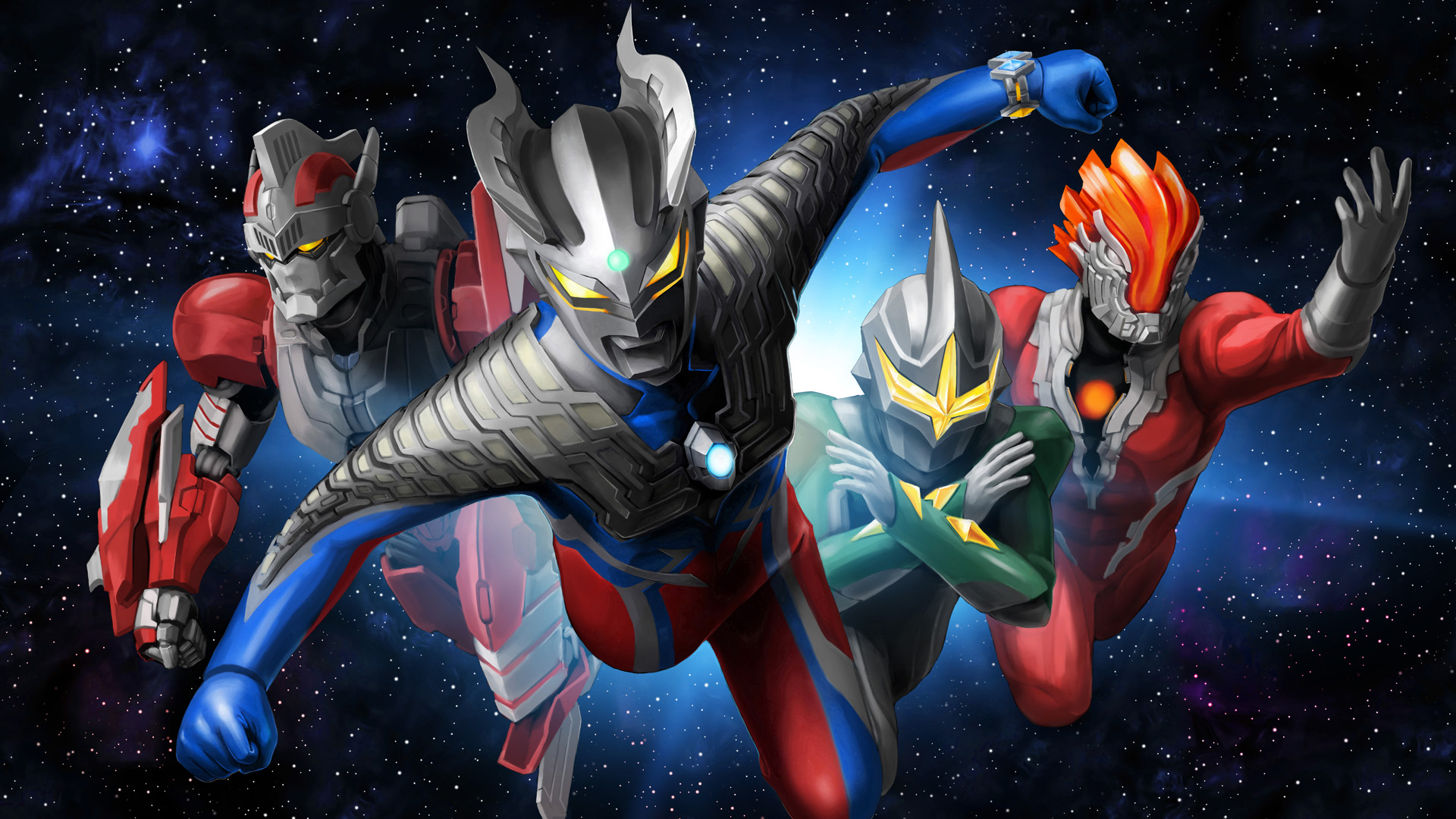 Laden Sie Urutoraman: Kûsô Tokusatsu Shirîzu HD-Desktop-Hintergründe herunter