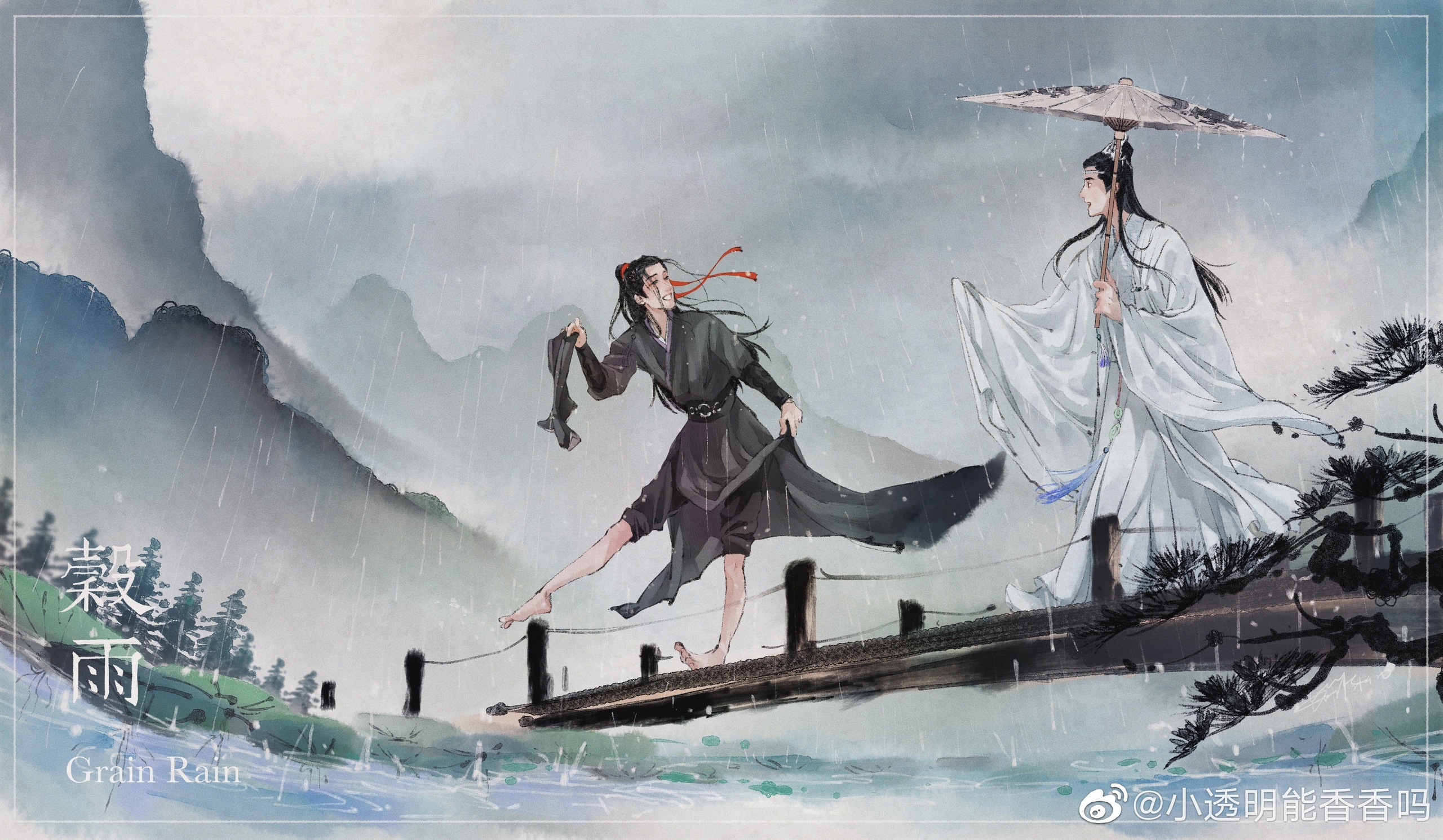 Descarga gratuita de fondo de pantalla para móvil de Animado, Lanzhan, Wei Ying, Lan Wangji, Wei Wu Xian, Mo Dao Zu Shi.