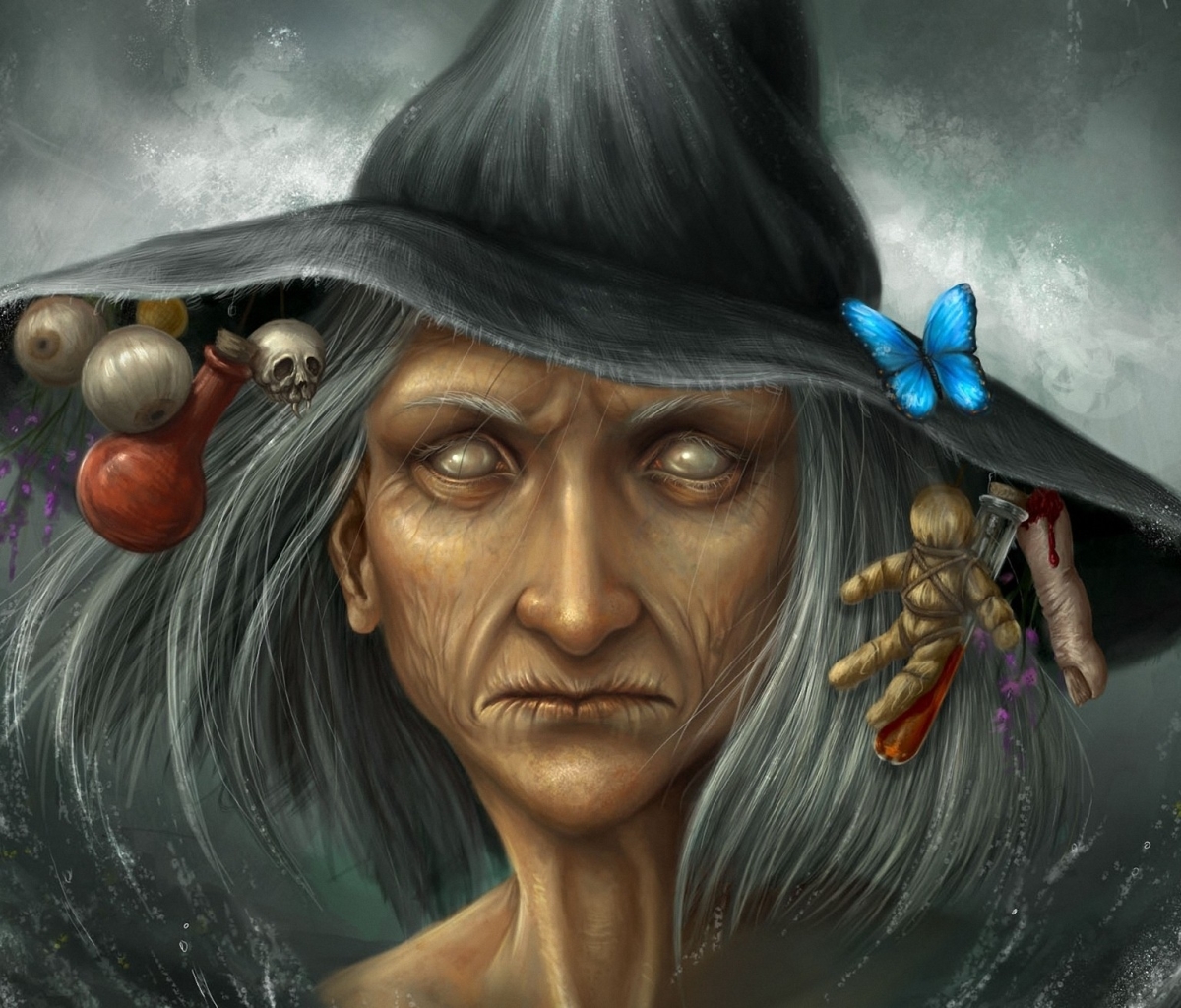 Download mobile wallpaper Fantasy, Witch for free.