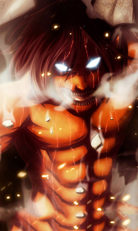 Handy-Wallpaper Animes, Eren Jäger, Attack On Titan kostenlos herunterladen.