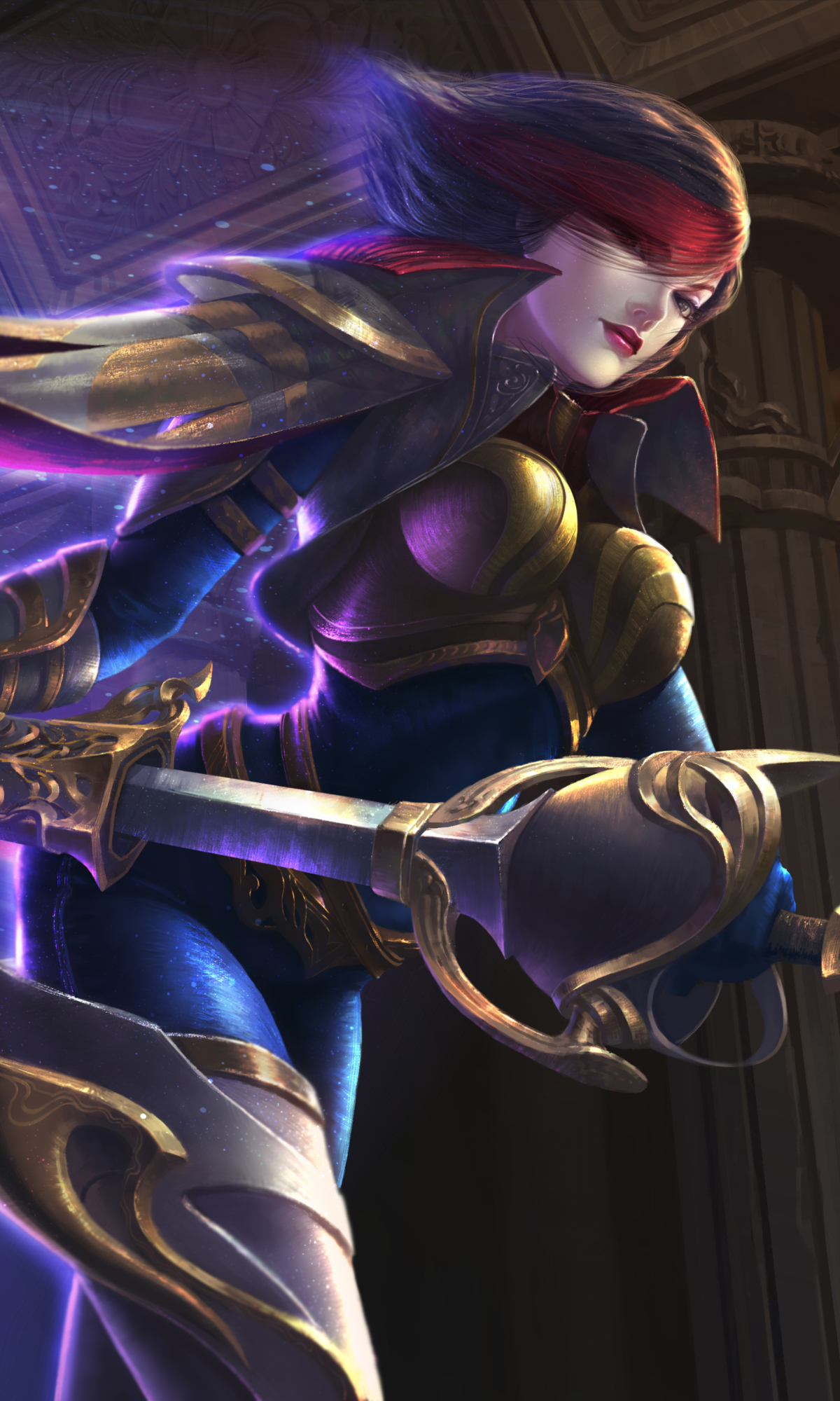 Download mobile wallpaper League Of Legends, Video Game, Fiora (League Of Legends) for free.