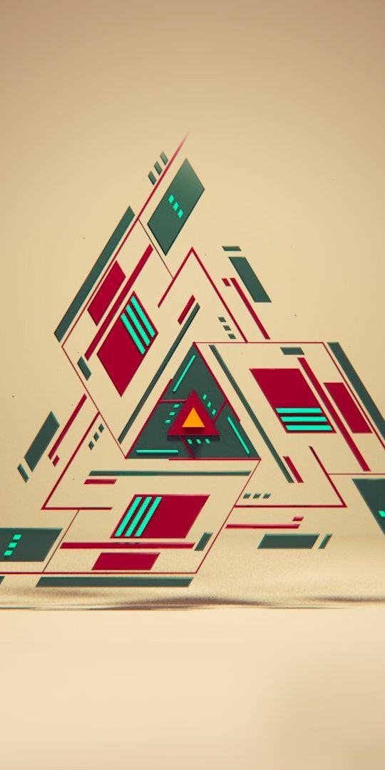 Desktop wallpaper: Lines, Abstract, Triangle 4K free download for PC ...