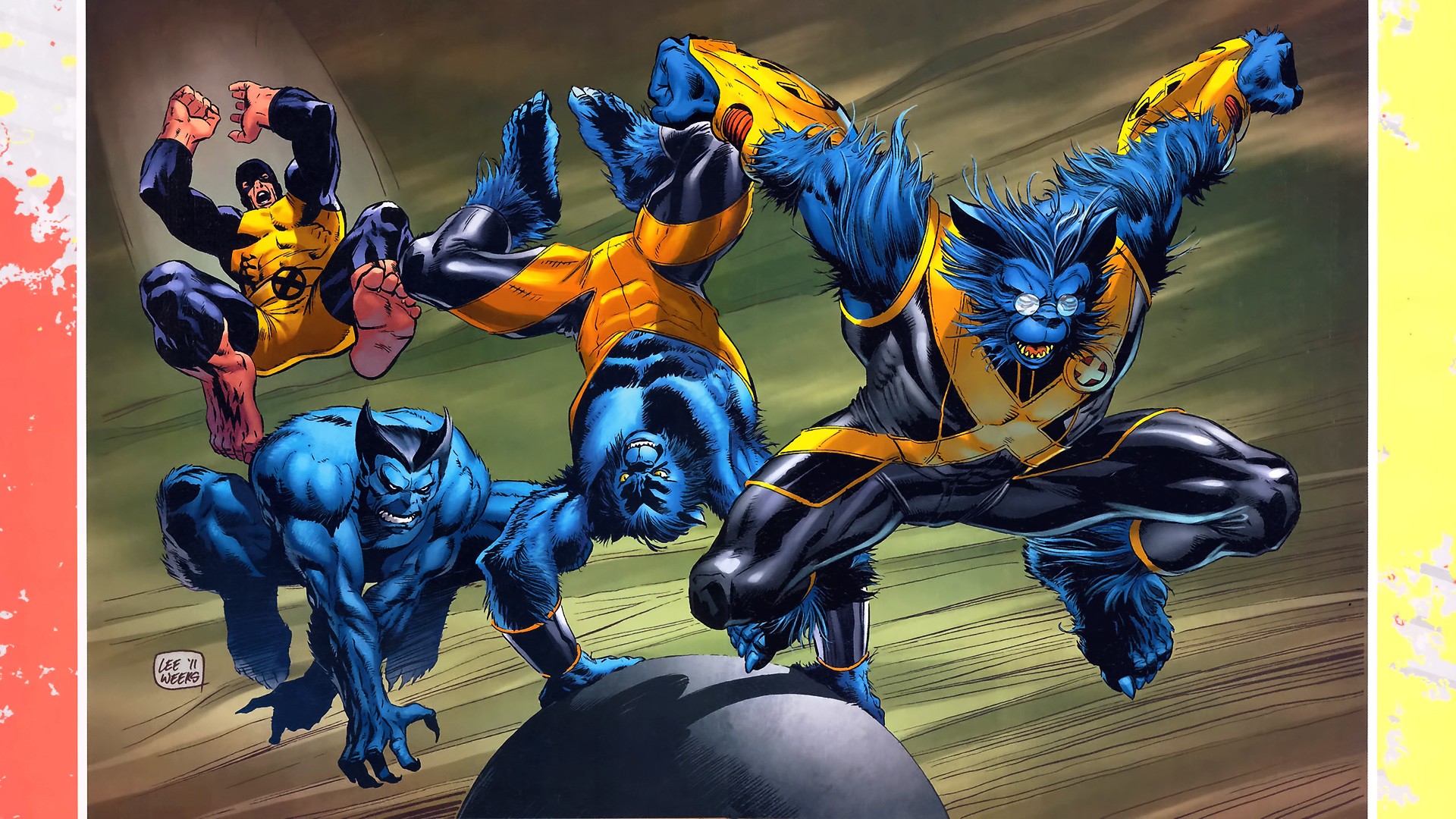 Handy-Wallpaper X Men, Comics kostenlos herunterladen.