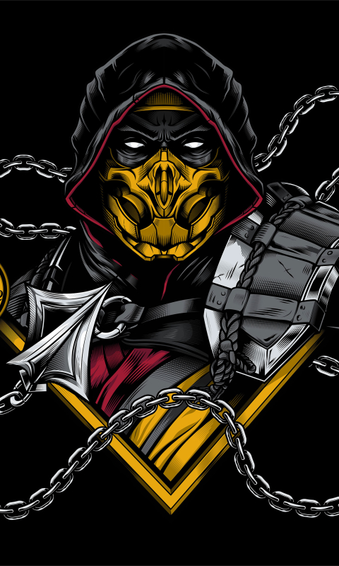 Baixar papel de parede para celular de Videogame, Escorpião (Mortal Kombat), Combate Mortal gratuito.