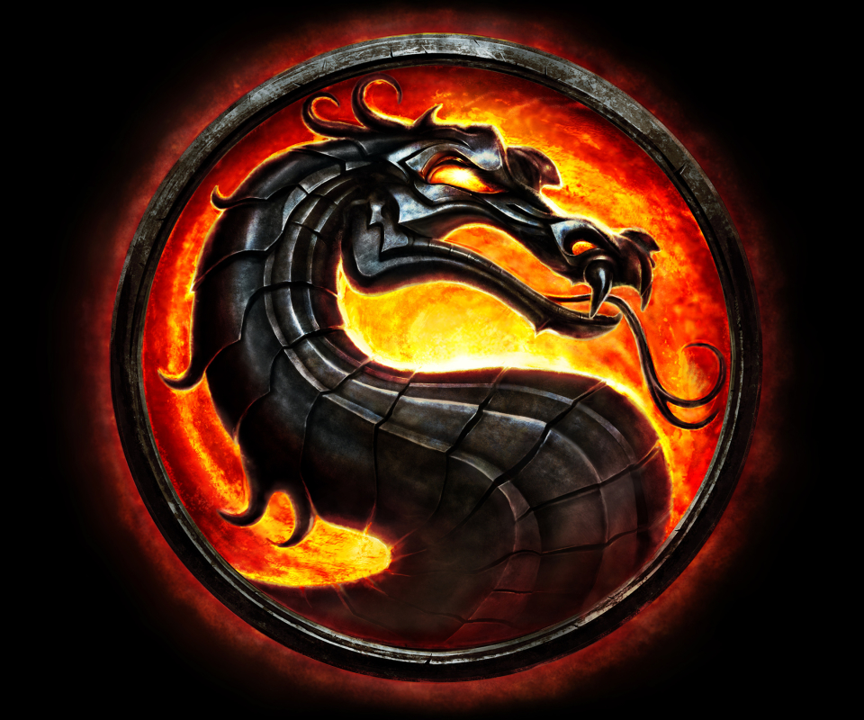 Download mobile wallpaper Mortal Kombat, Logo, Video Game for free.