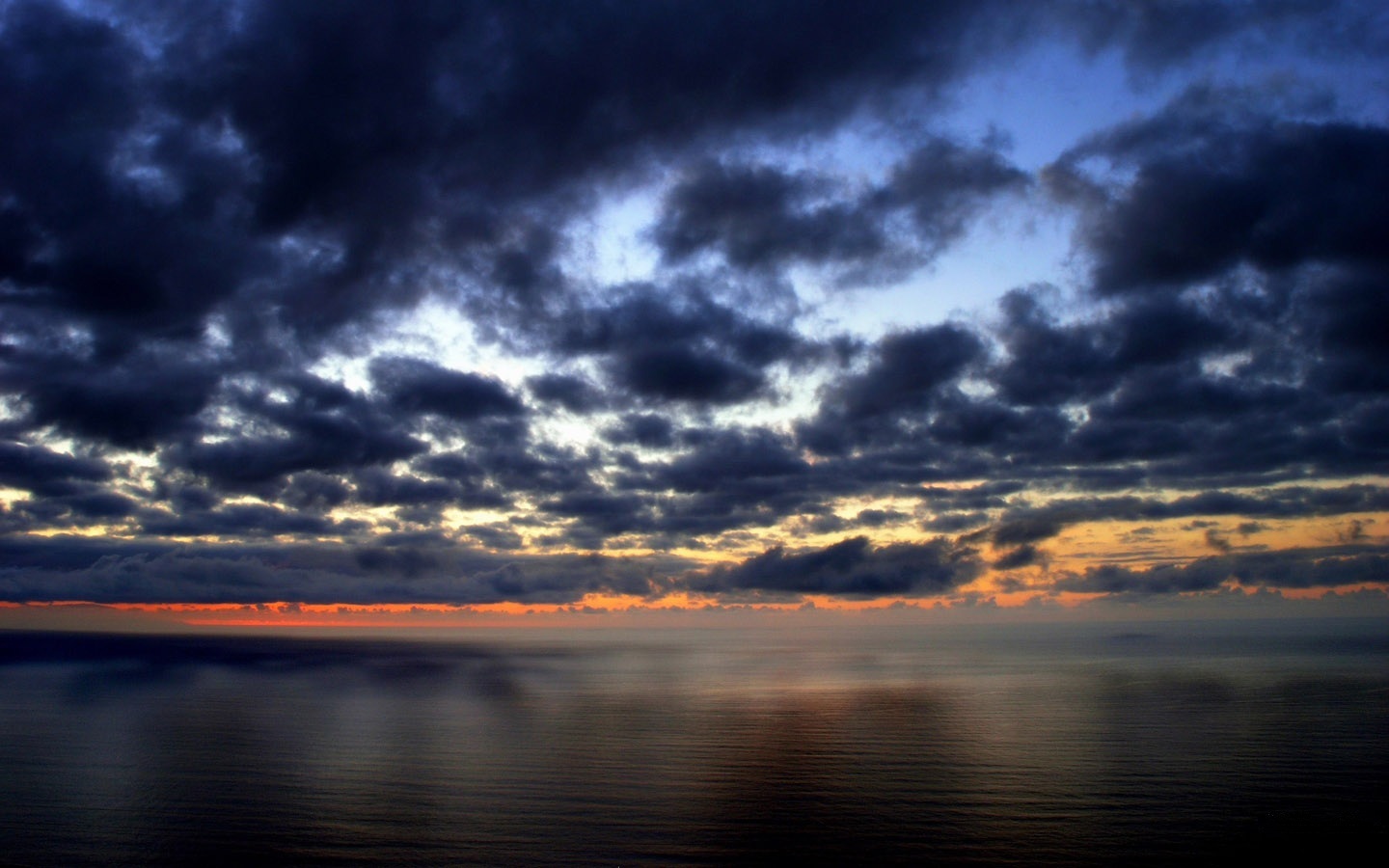 Download mobile wallpaper Clouds, Sea, Landscape for free.