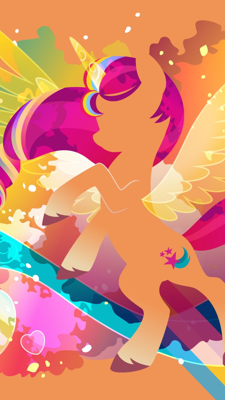 Download mobile wallpaper My Little Pony, Movie, Minimalist, My Little Pony: A New Generation, Sunny Starscout for free.
