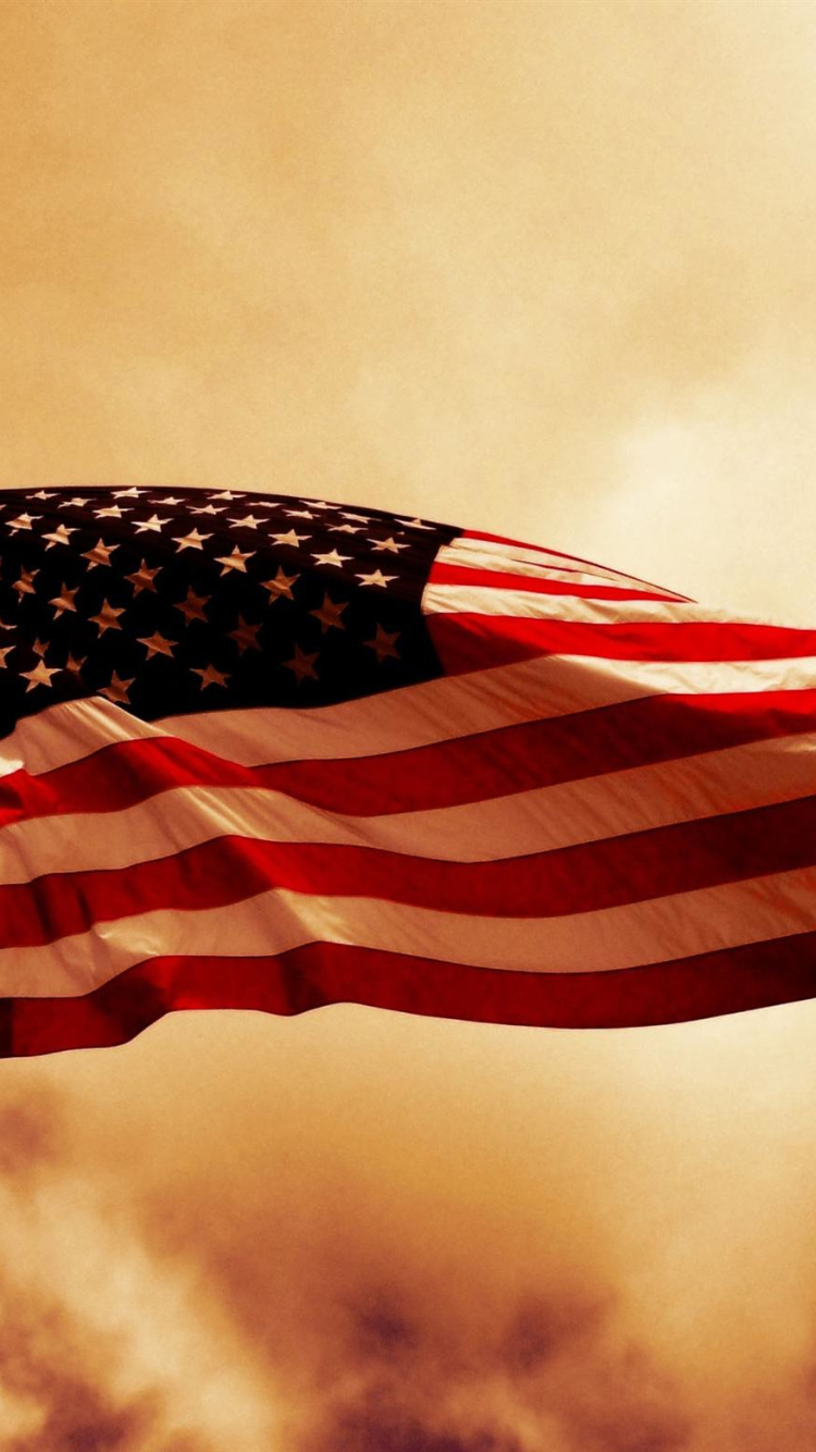 Handy-Wallpaper Menschengemacht, Amerikanische Flagge, Flaggen kostenlos herunterladen.