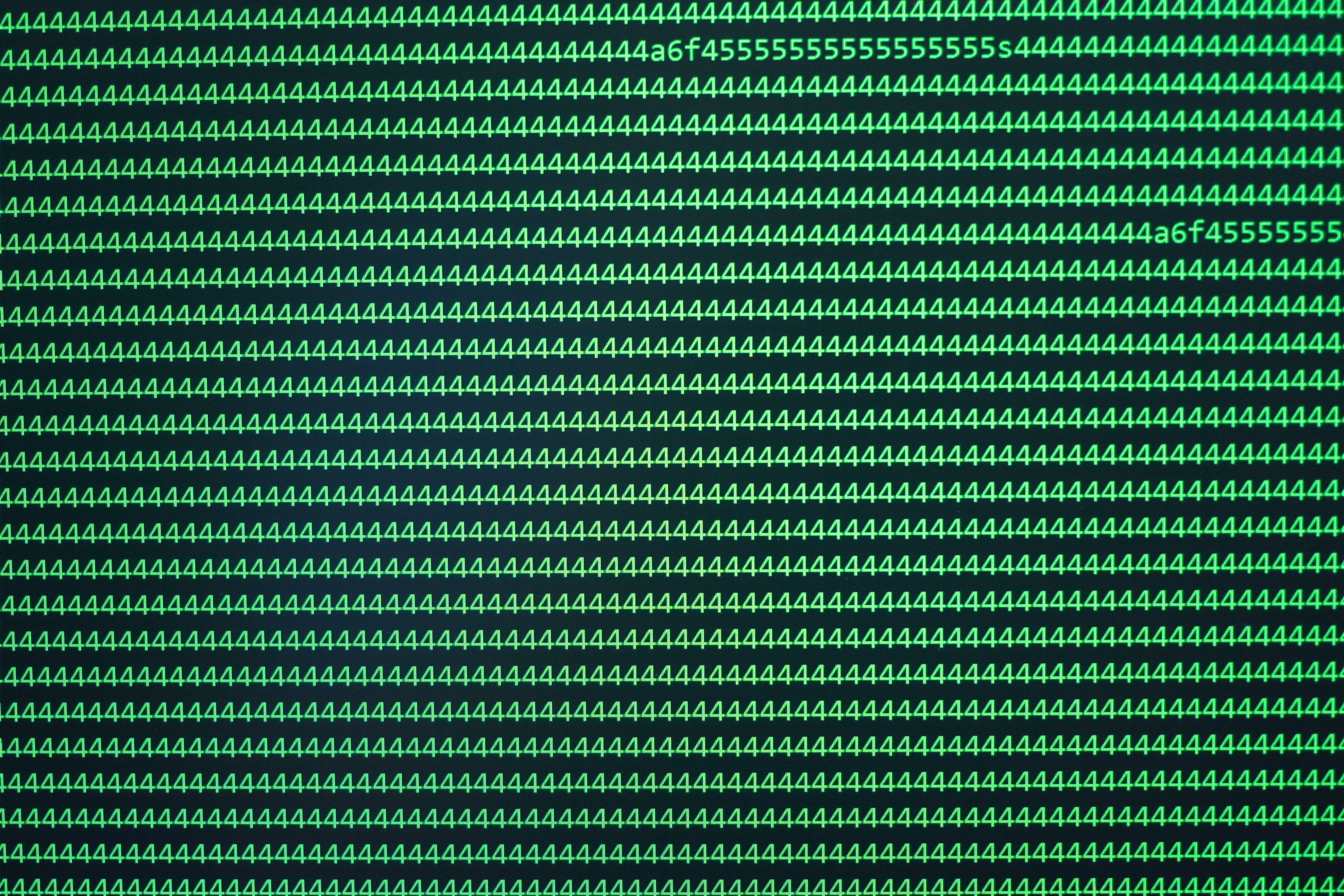 54736 descargar fondo de pantalla matriz, verde, el código, código, miscelánea, misceláneo, línea, números, la matriz, instrumentos de cuerda: protectores de pantalla e imágenes gratis