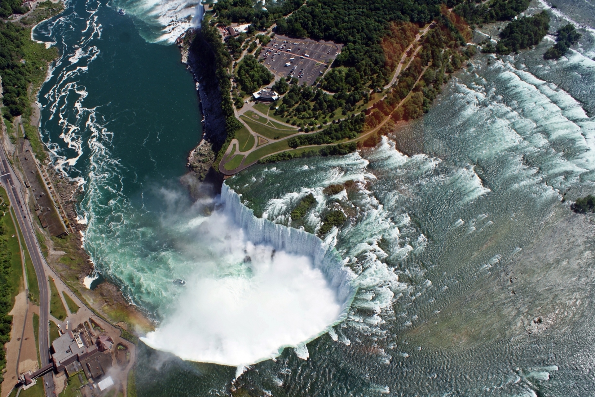Download mobile wallpaper Nature, Water, Waterfalls, Waterfall, Earth, Niagara Falls for free.