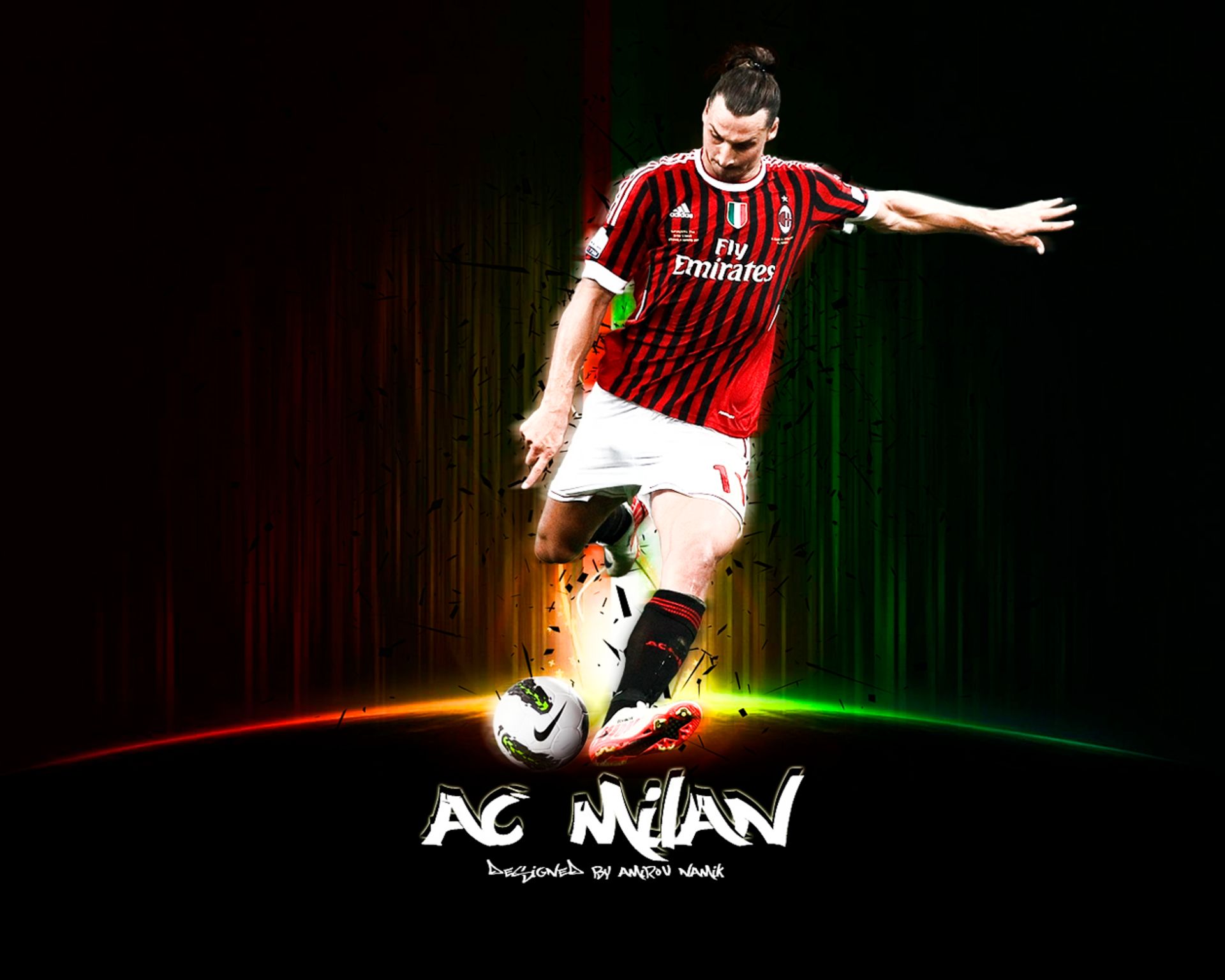 Download mobile wallpaper Sports, Soccer, Zlatan Ibrahimovic, A C Milan for free.