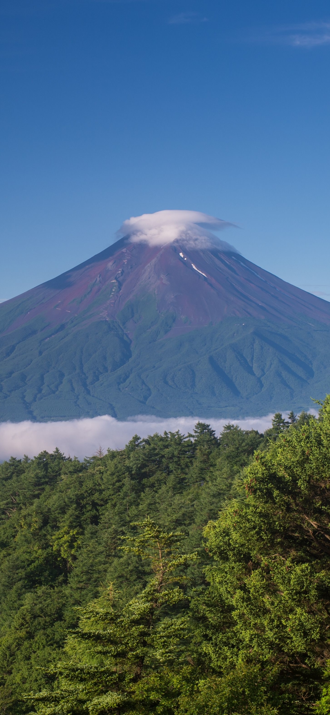 Download mobile wallpaper Earth, Mount Fuji, Volcanoes for free.
