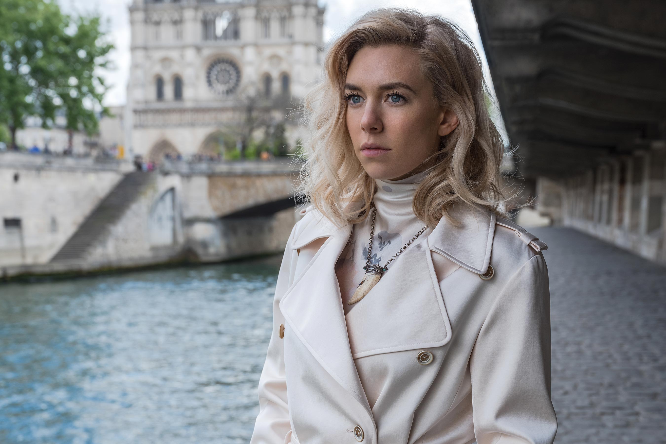 Download mobile wallpaper Blonde, English, Movie, Actress, Vanessa Kirby, Mission: Impossible Fallout, Alanna Mitsopolis, White Widow (Mission: Impossible) for free.