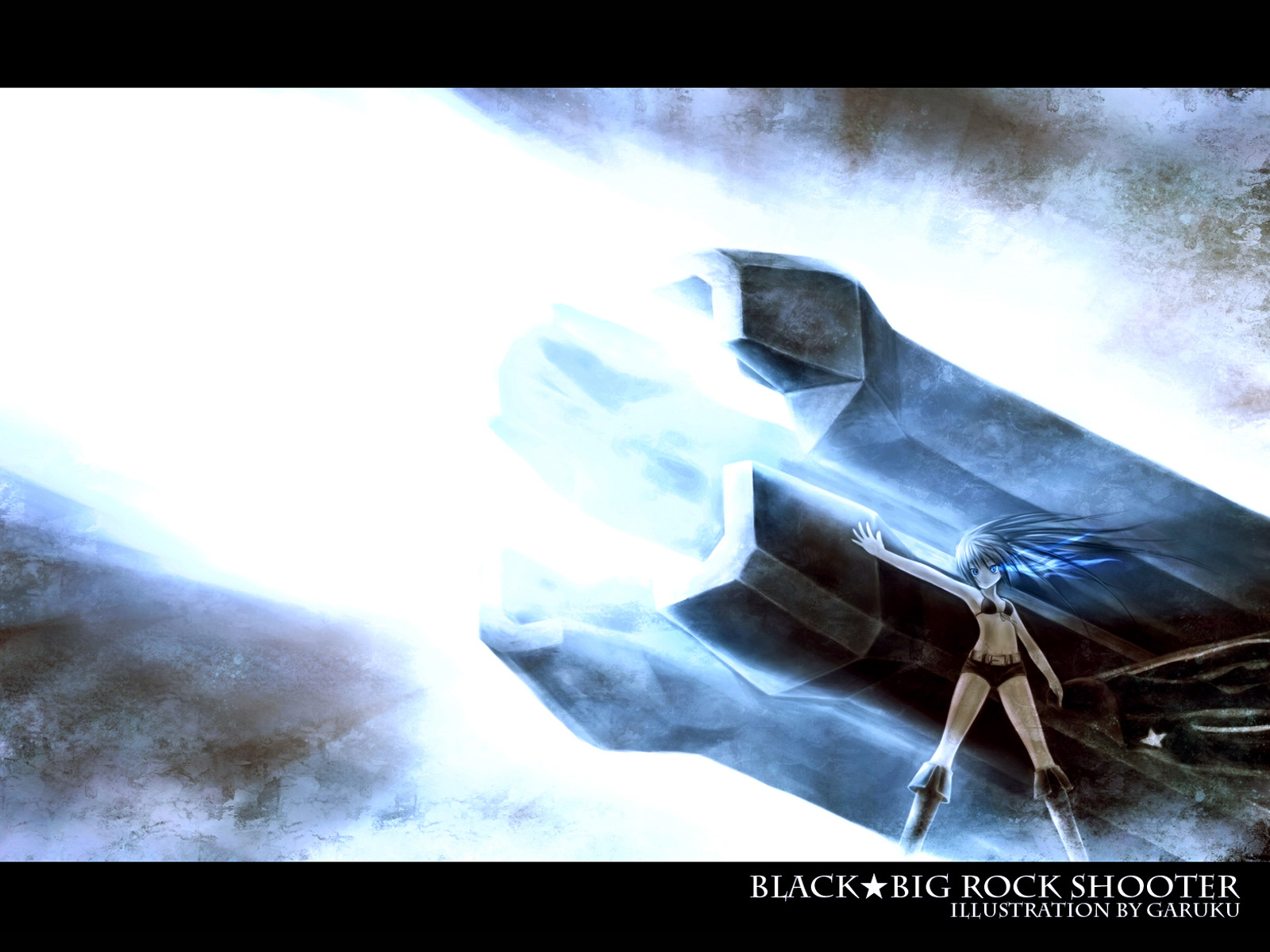 Free download wallpaper Black Rock Shooter, Anime on your PC desktop