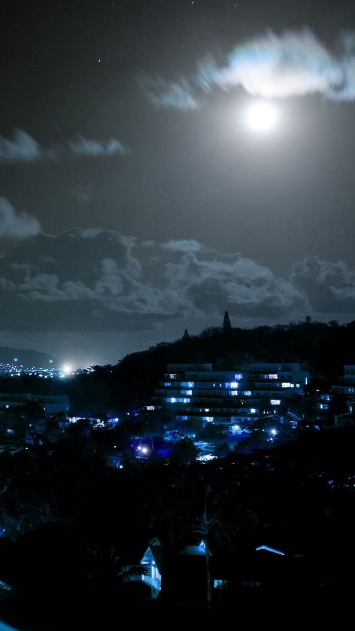 Baixar papel de parede para celular de Cidades, Noite, Cidade, Feito Pelo Homem gratuito.