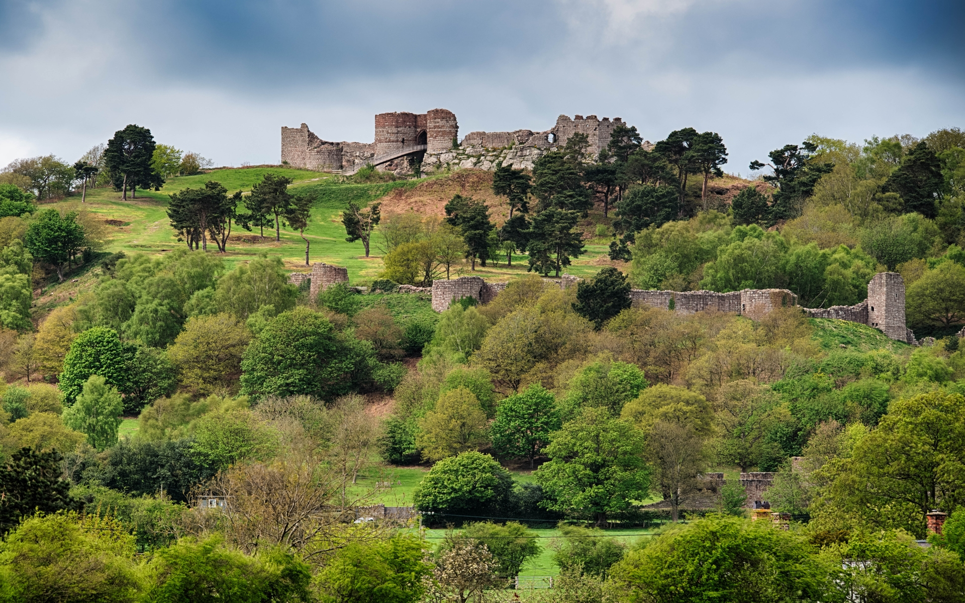 man made, beeston castle, castles