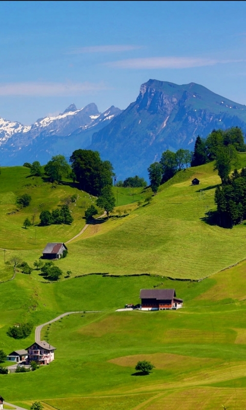 Handy-Wallpaper Landschaft, Natur, Gebirge, Berge, Erde/natur kostenlos herunterladen.