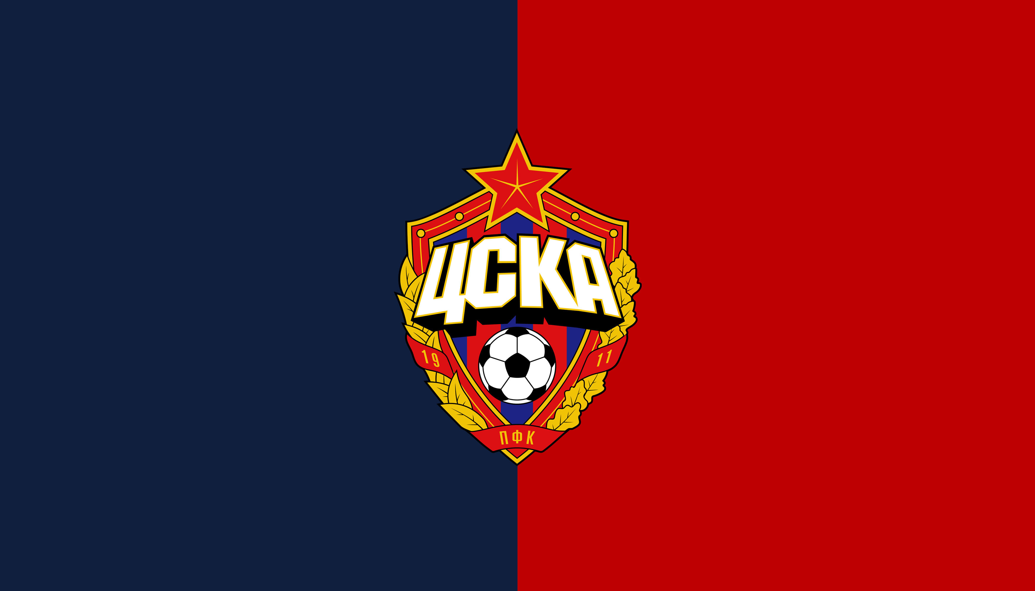 PCデスクトップにスポーツ, サッカー, ロゴ, 象徴, Pfc Cska モスクワ画像を無料でダウンロード