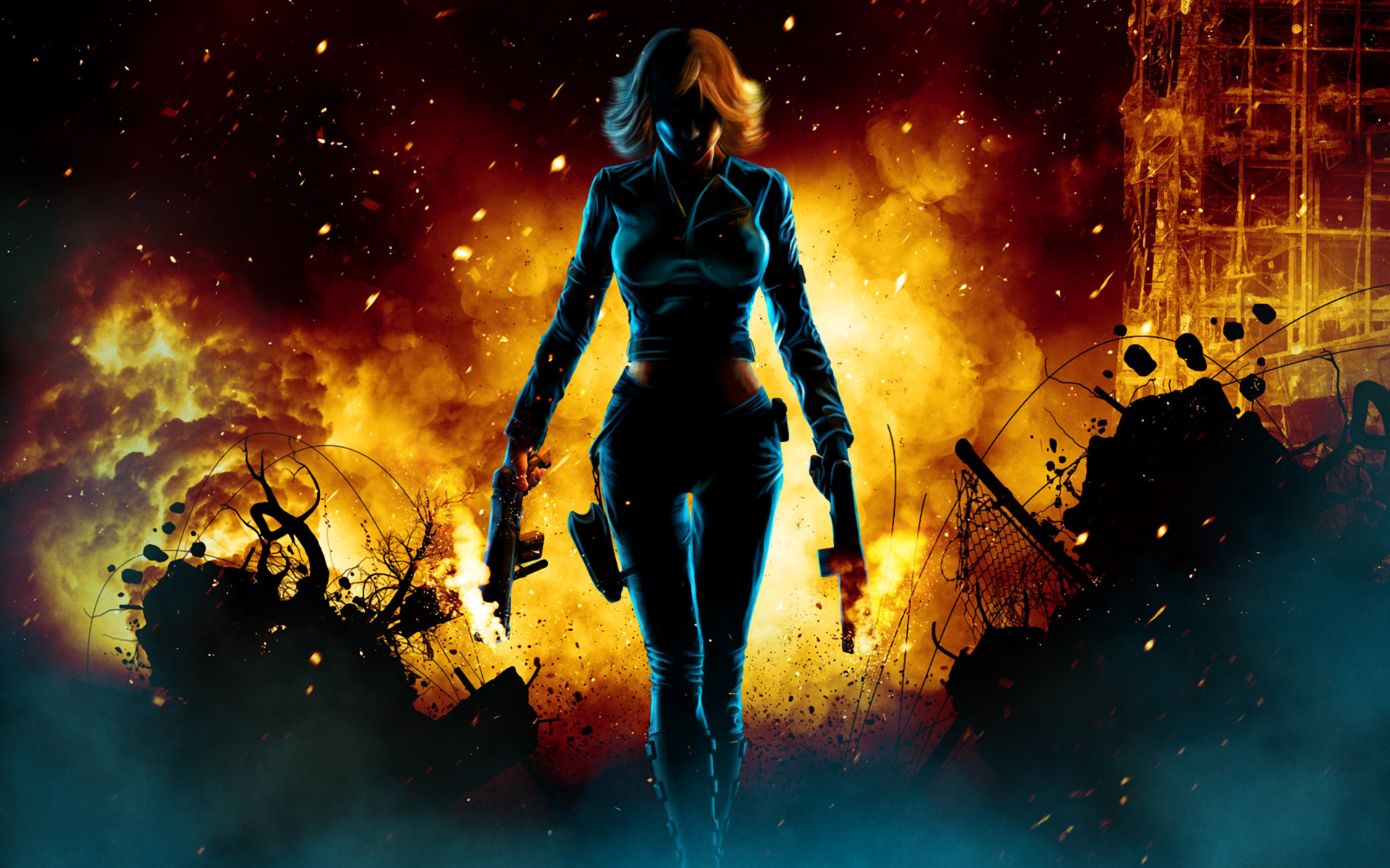 Download mobile wallpaper Sci Fi, Women Warrior for free.