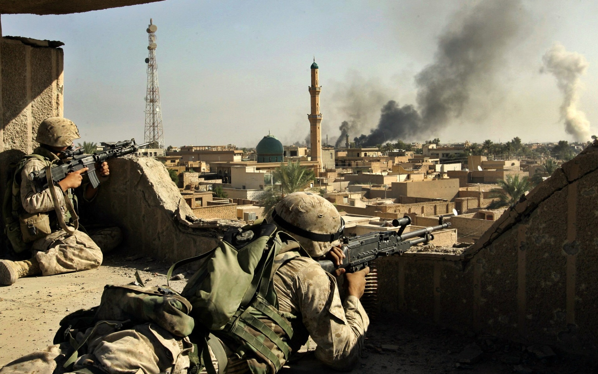 Популярные заставки и фоны Иракская Война на компьютер