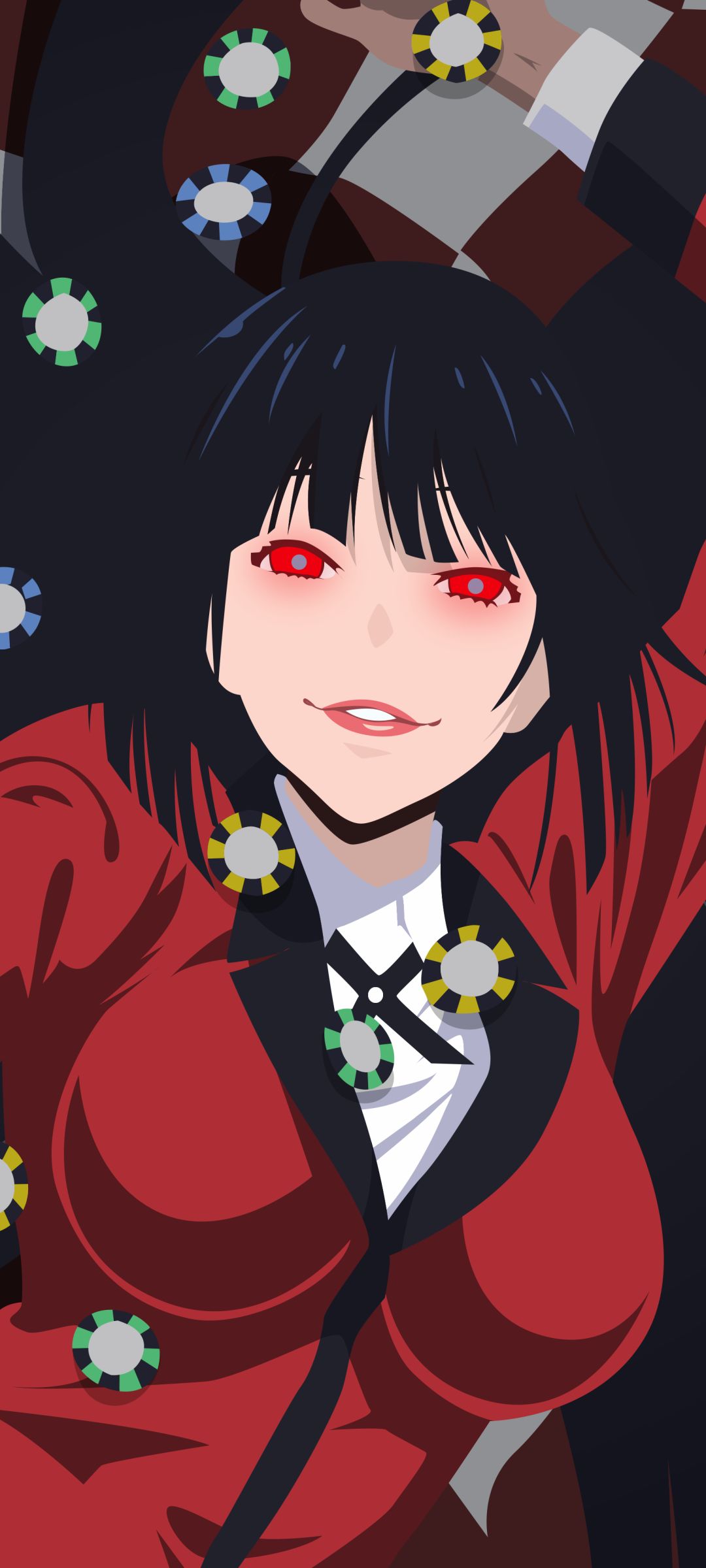 Download mobile wallpaper Anime, Yumeko Jabami, Kakegurui for free.