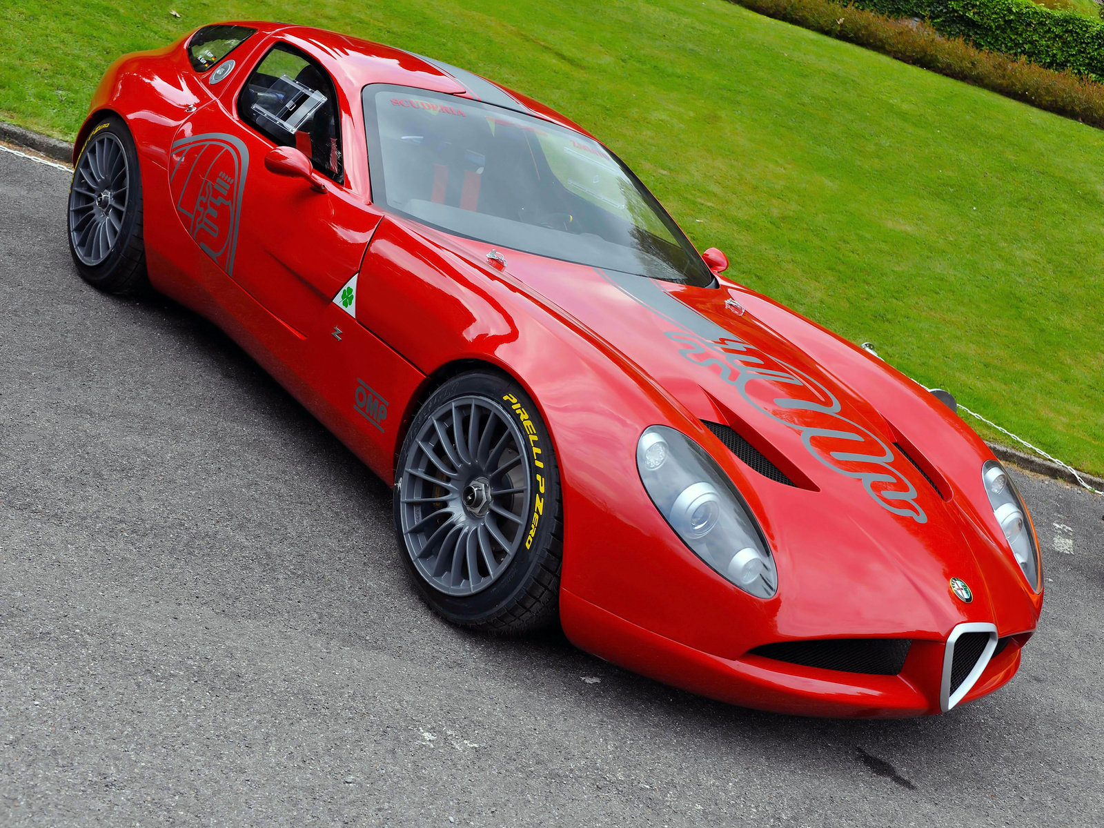 Завантажити шпалери Alfa Romeo Zagato Tz3 на телефон безкоштовно