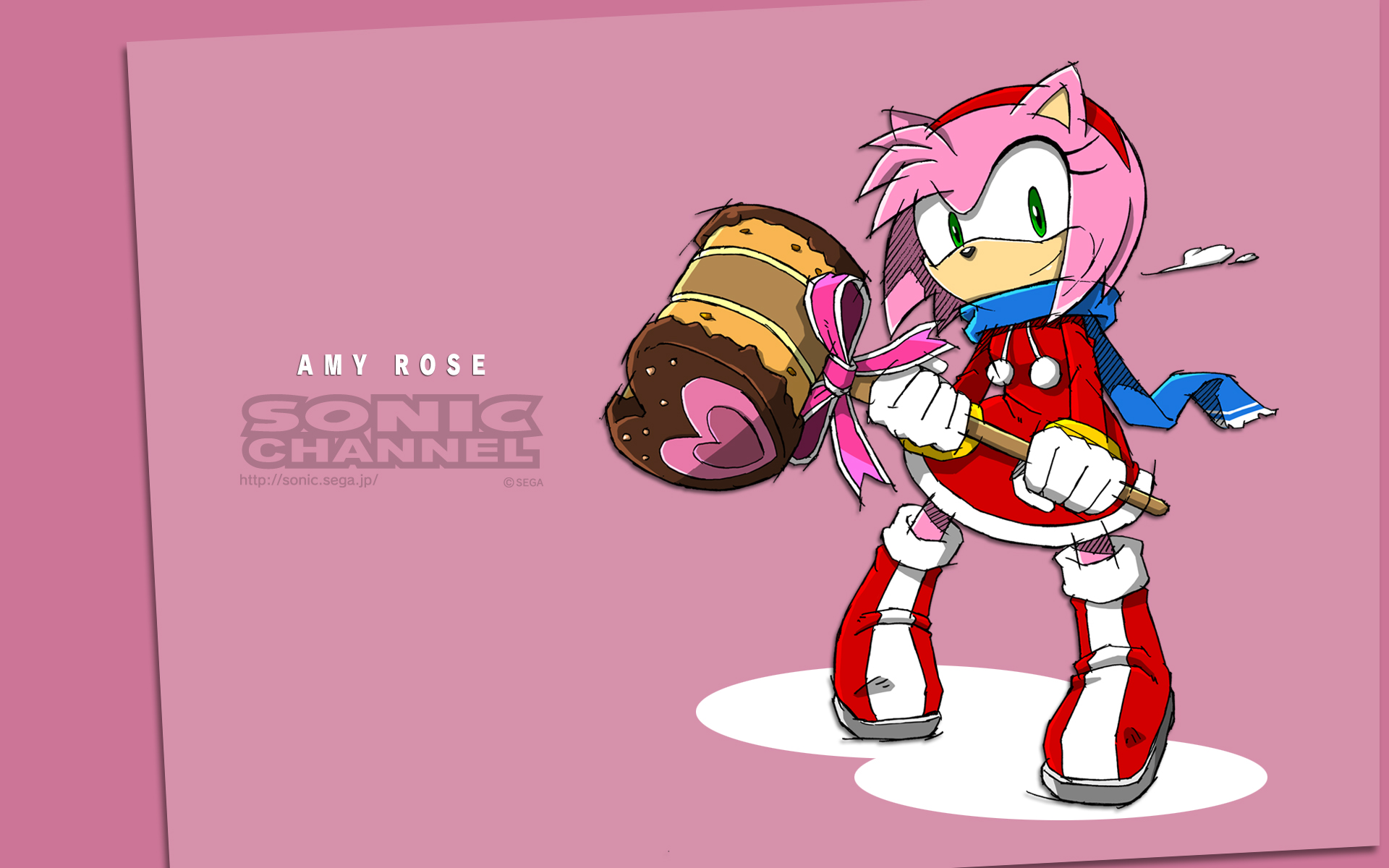 video game, sonic the hedgehog, amy rose, sonic