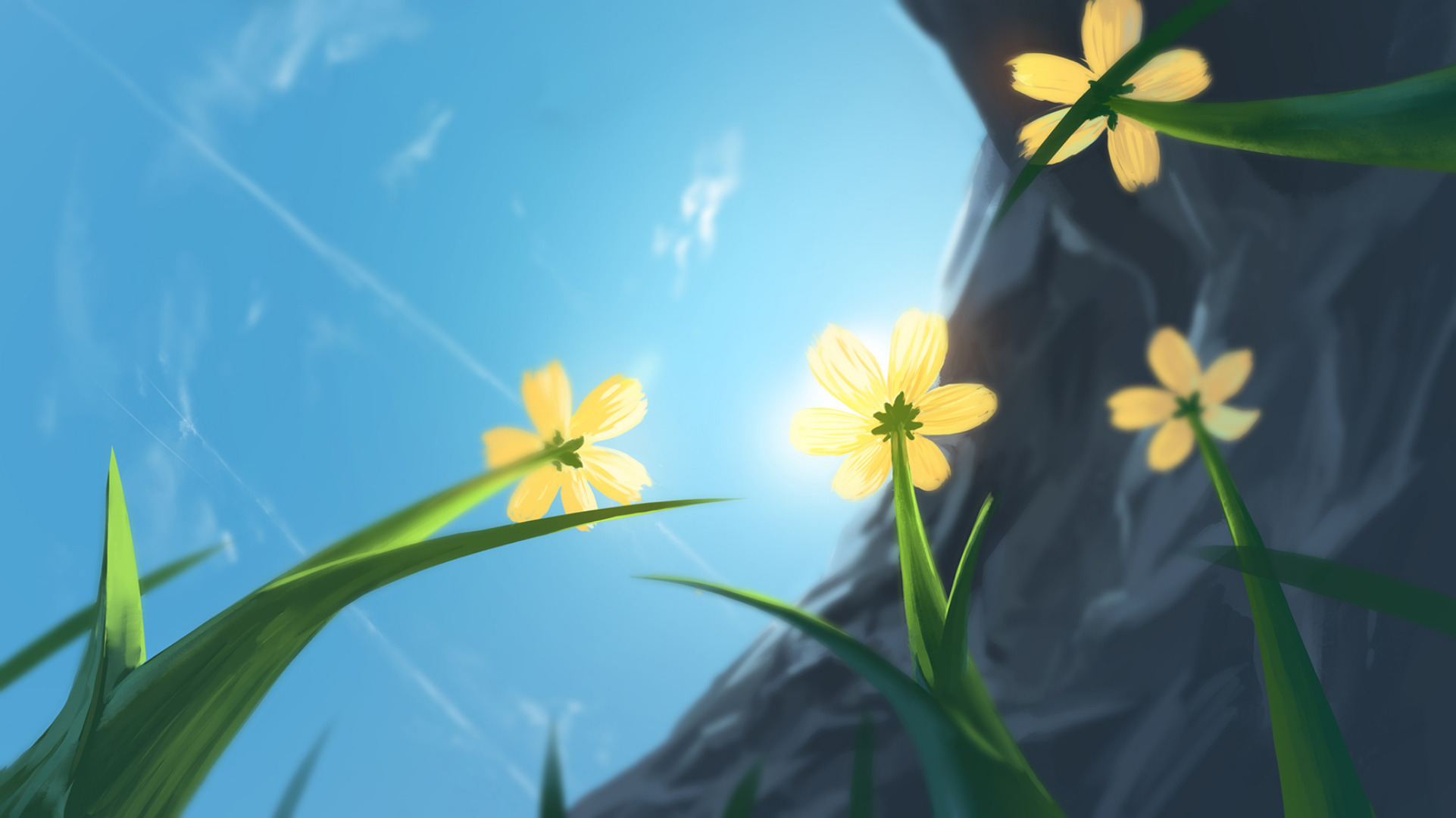 Handy-Wallpaper Natur, Blume, Animes kostenlos herunterladen.