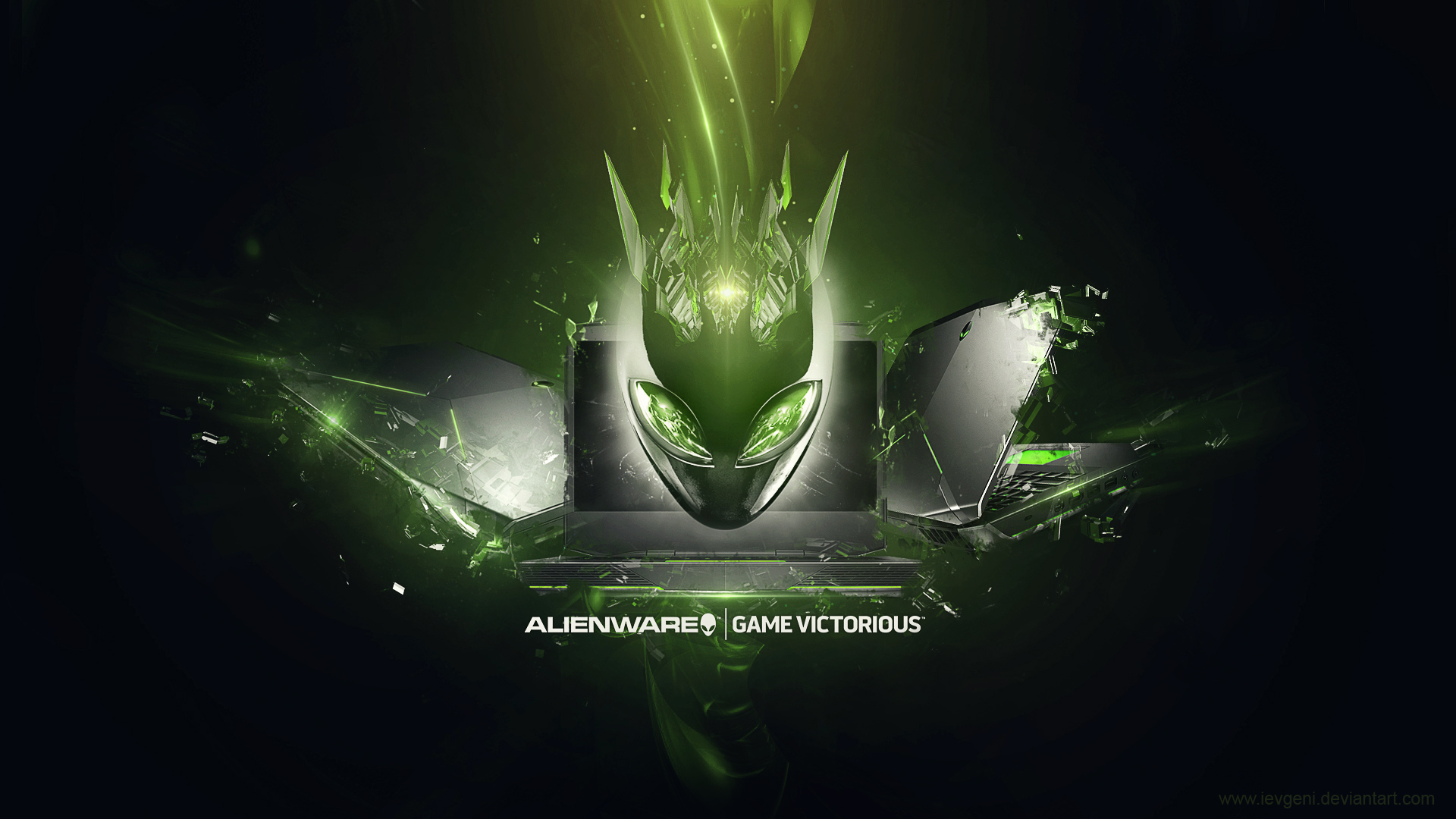 Download mobile wallpaper Technology, Alienware for free.