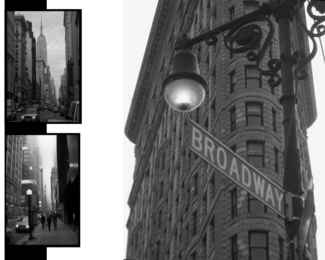 1513947 завантажити шпалери створено людиною, нью йорк, чорний білий, бродвей, вул - заставки і картинки безкоштовно