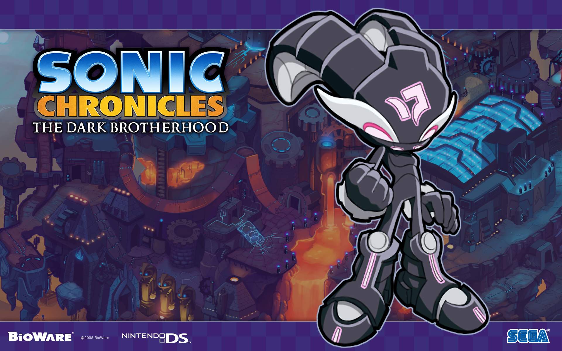 video game, sonic chronicles: the dark brotherhood, shade the echidna, sonic