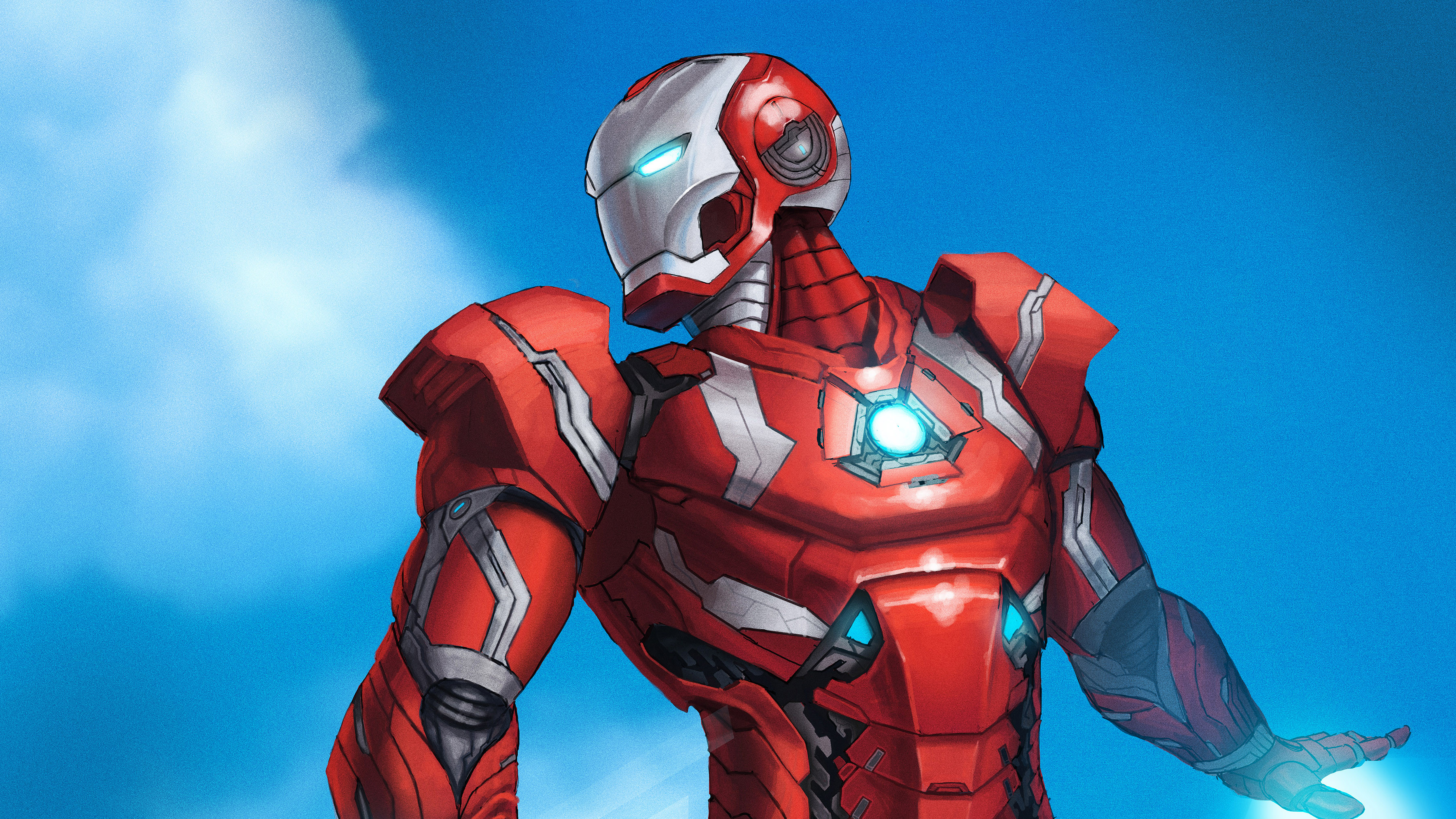 Handy-Wallpaper Iron Man, Comics kostenlos herunterladen.