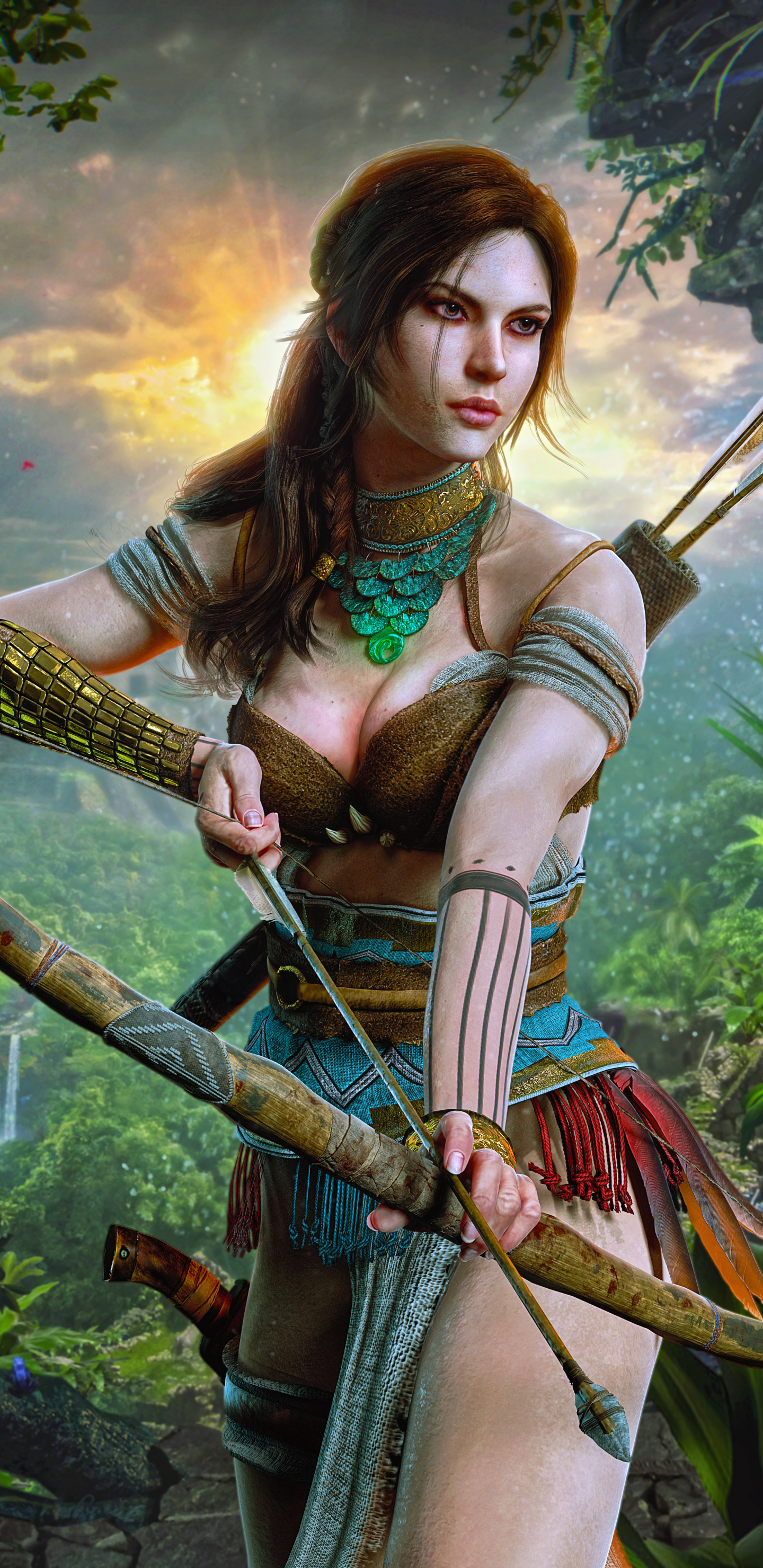 Téléchargez des papiers peints mobile Tomb Raider, Flèche, Jeux Vidéo, Lara Croft, Shadow Of The Tomb Raider gratuitement.