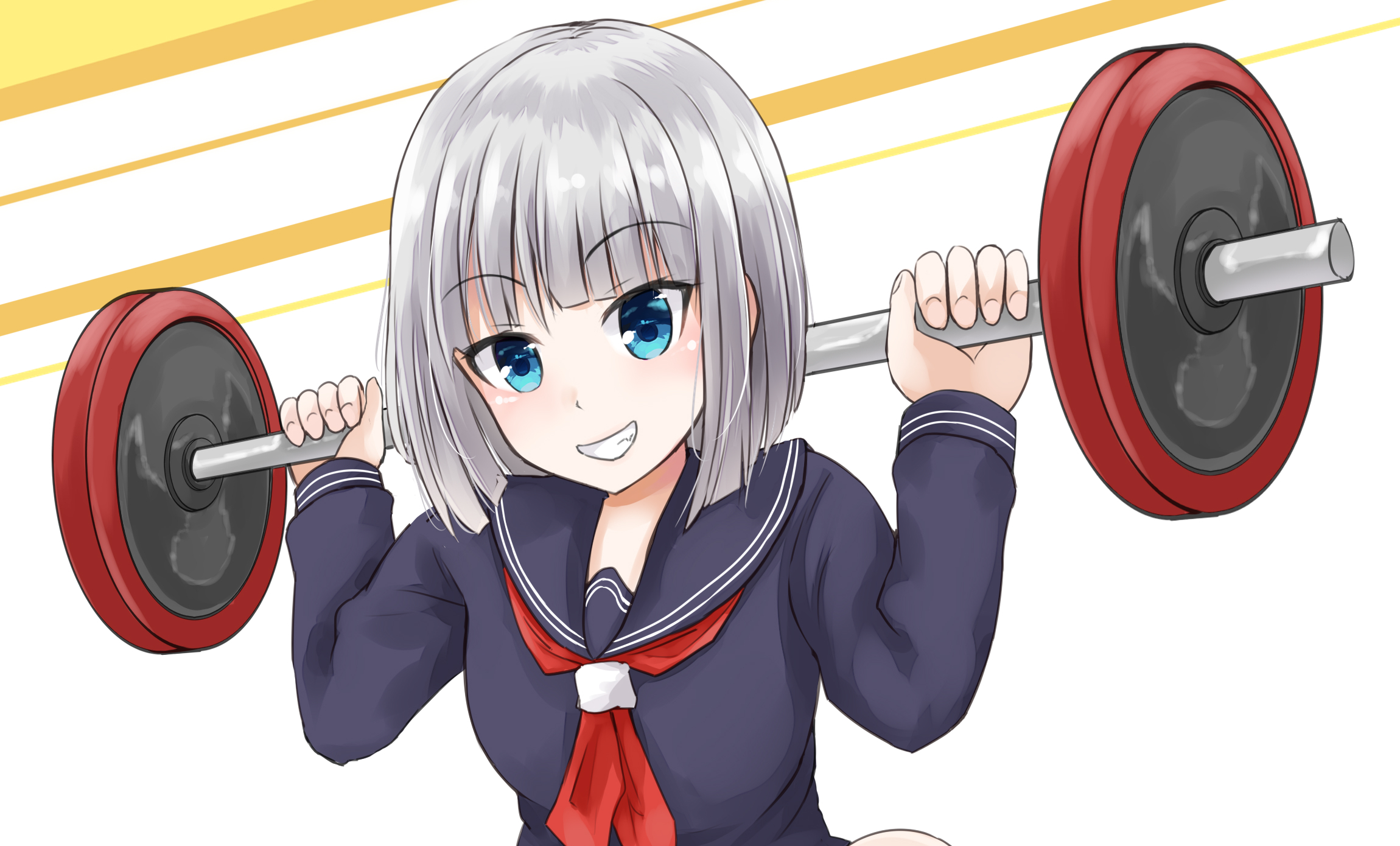 Download mobile wallpaper Anime, Gina Boyd, How Heavy Are The Dumbbells You Lift? for free.