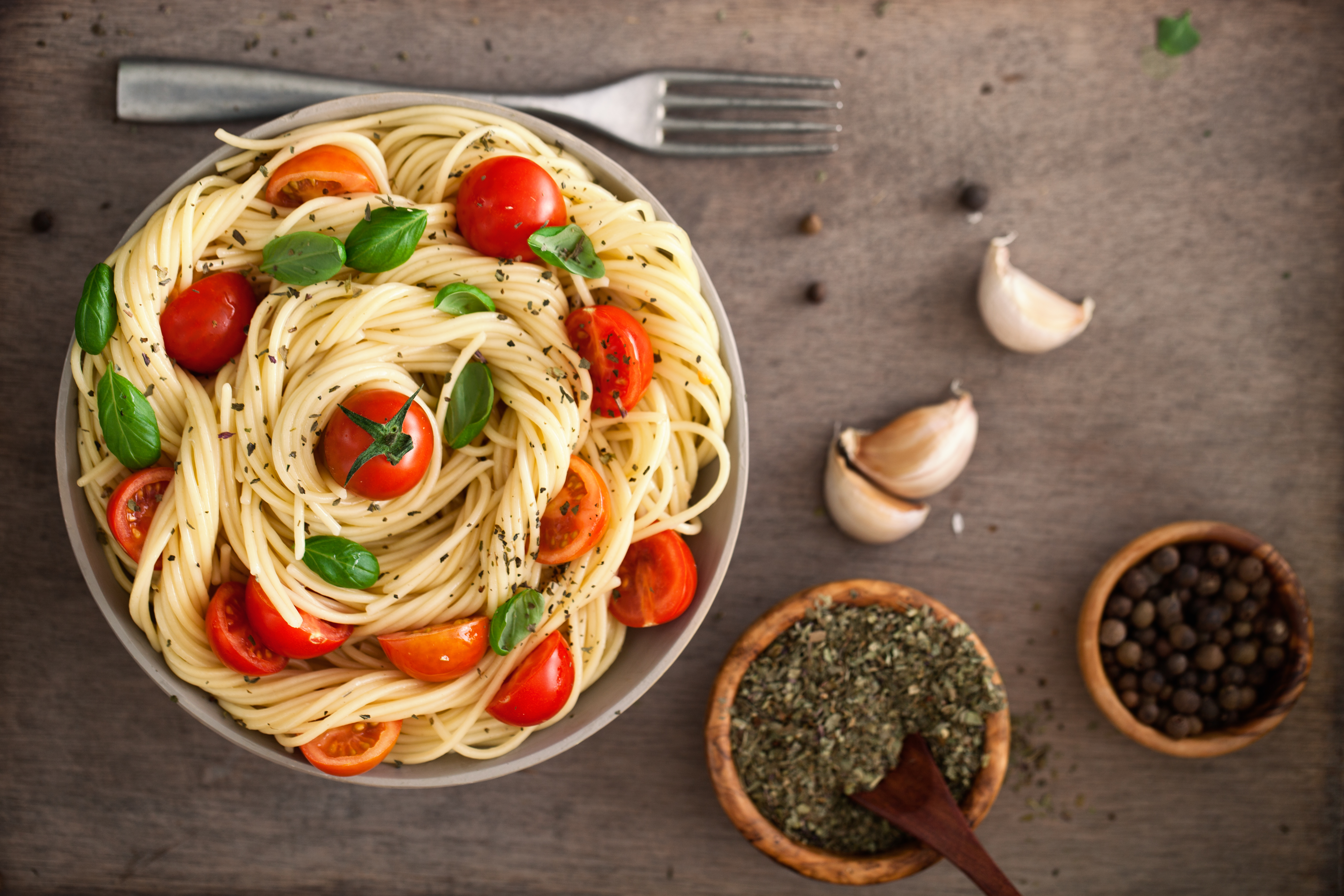 Laden Sie das Tomate, Pasta, Nahrungsmittel, Stillleben-Bild kostenlos auf Ihren PC-Desktop herunter