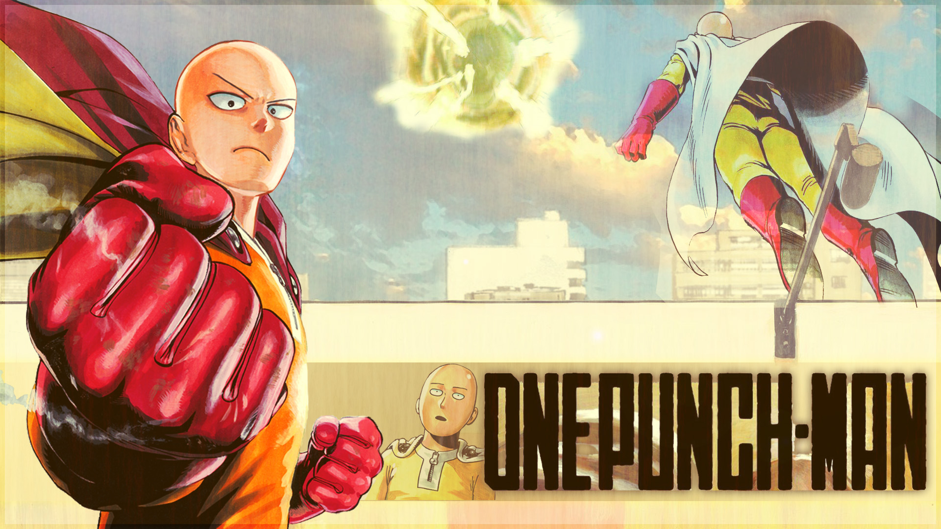 Handy-Wallpaper Animes, Saitama (One Punch Man), One Punch Man kostenlos herunterladen.