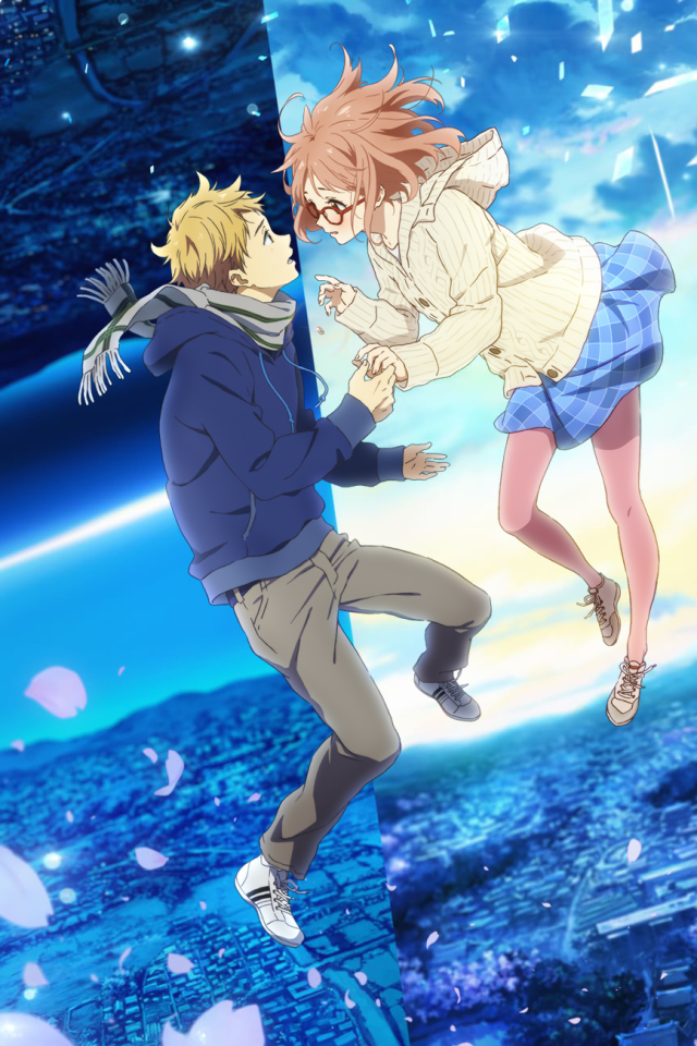 Descarga gratuita de fondo de pantalla para móvil de Animado, Mirai Kuriyama, Akihito Kanbara, Kyōkai No Kanata, Kyoukai No Kanata.