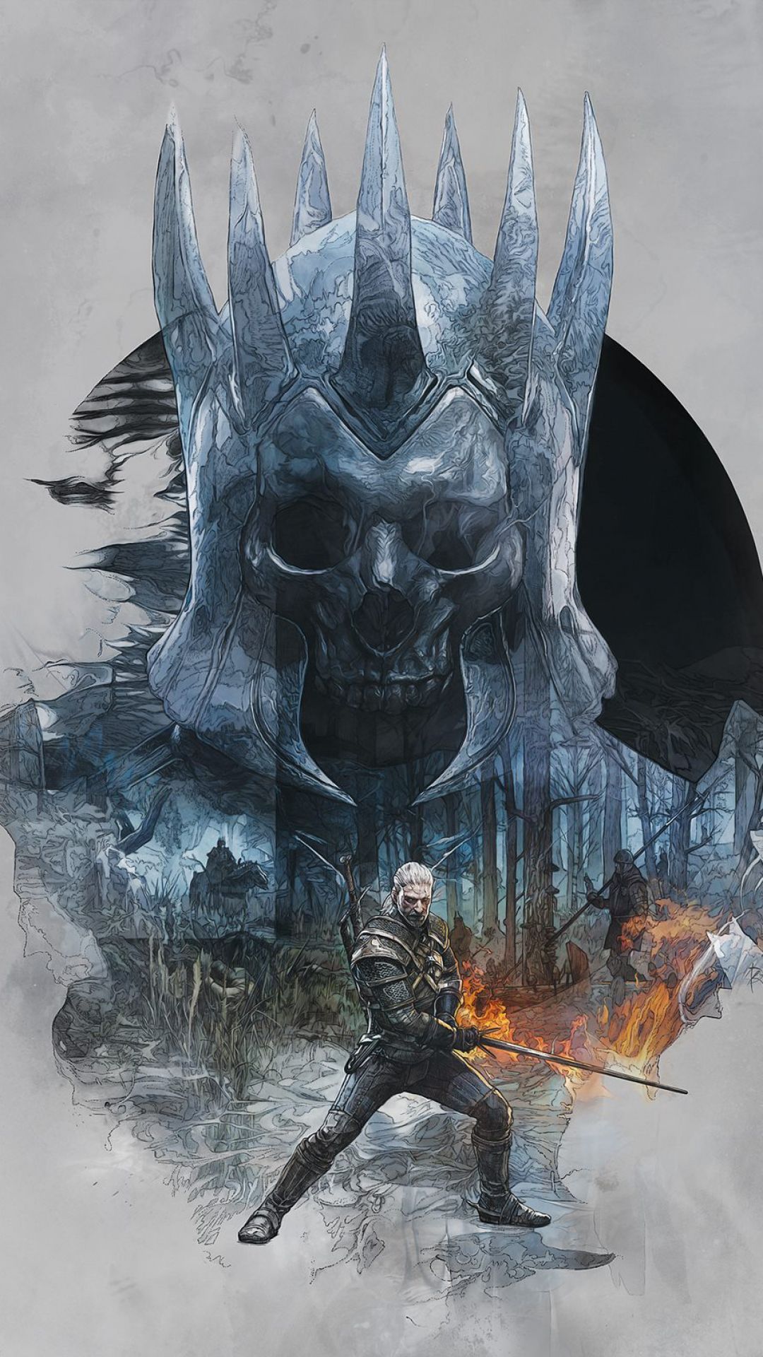 Handy-Wallpaper Computerspiele, Der Hexer, The Witcher 3: Wild Hunt kostenlos herunterladen.